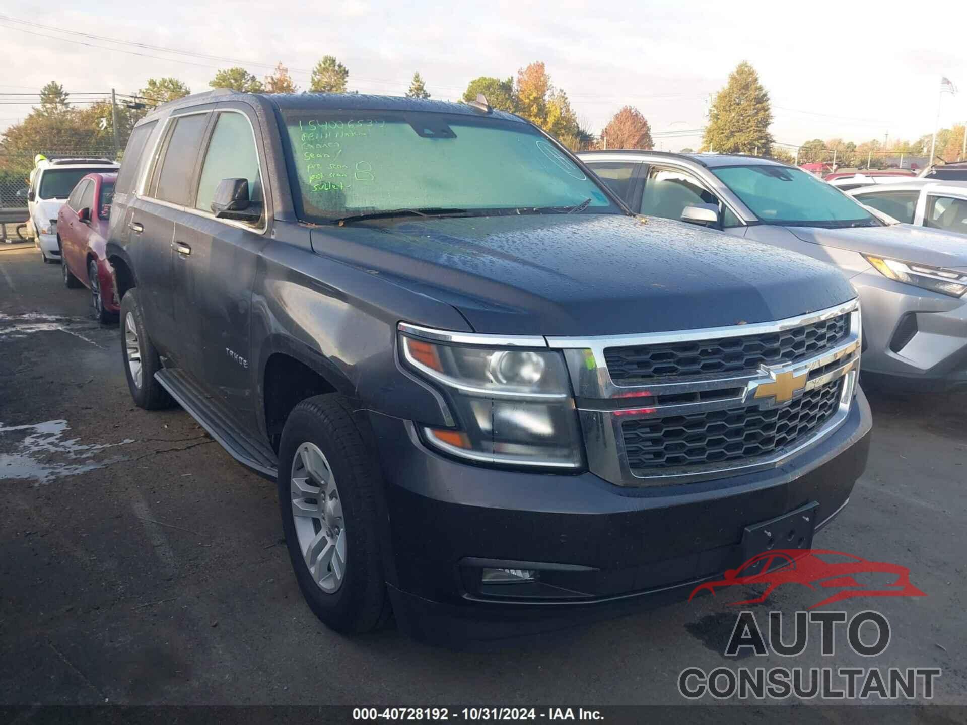 CHEVROLET TAHOE 2018 - 1GNSKBKCXJR264109