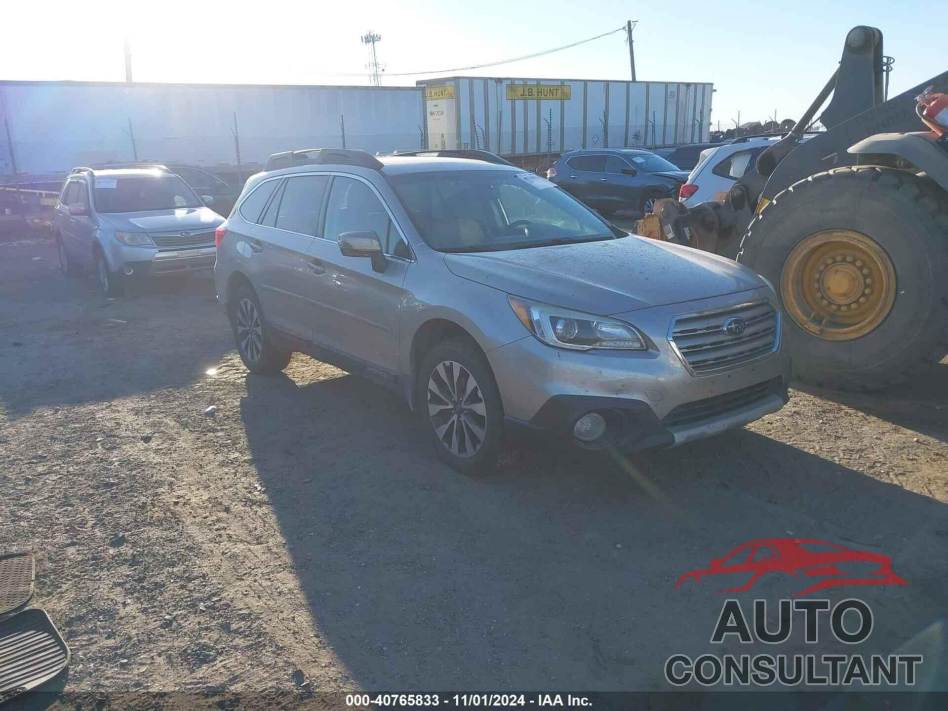 SUBARU OUTBACK 2016 - 4S4BSBNCXG3295808