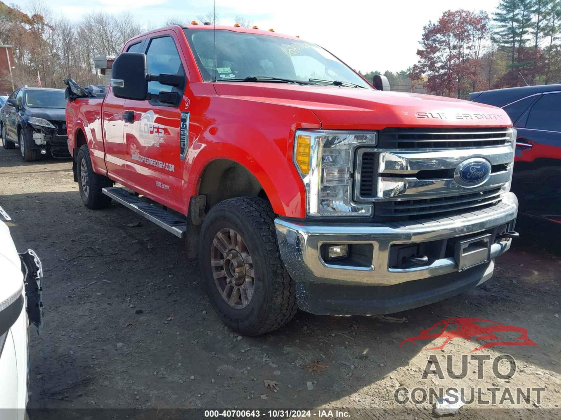 FORD F-250 2017 - 1FT7X2B64HEF03875