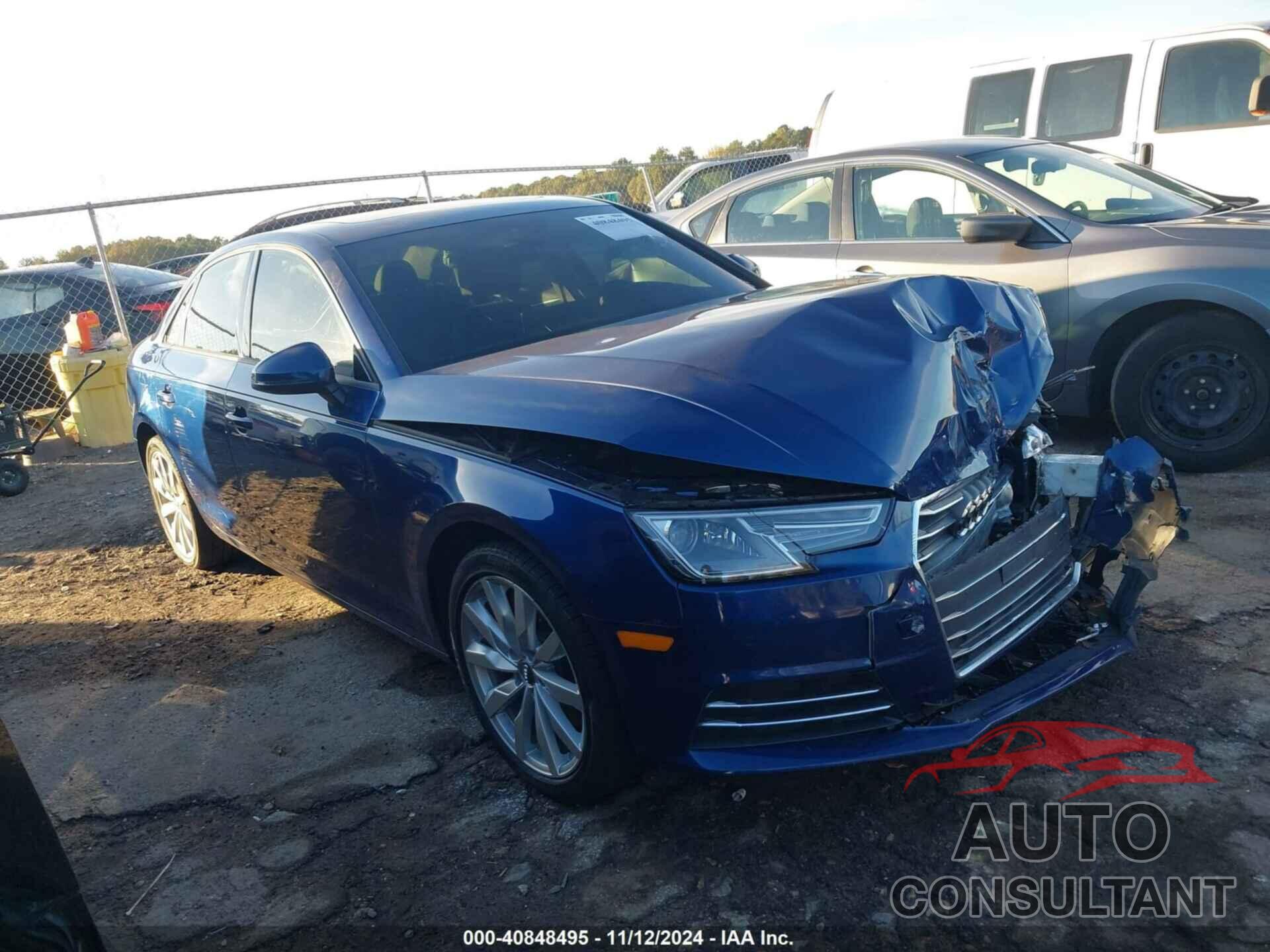 AUDI A4 2017 - WAUGNAF47HN016918