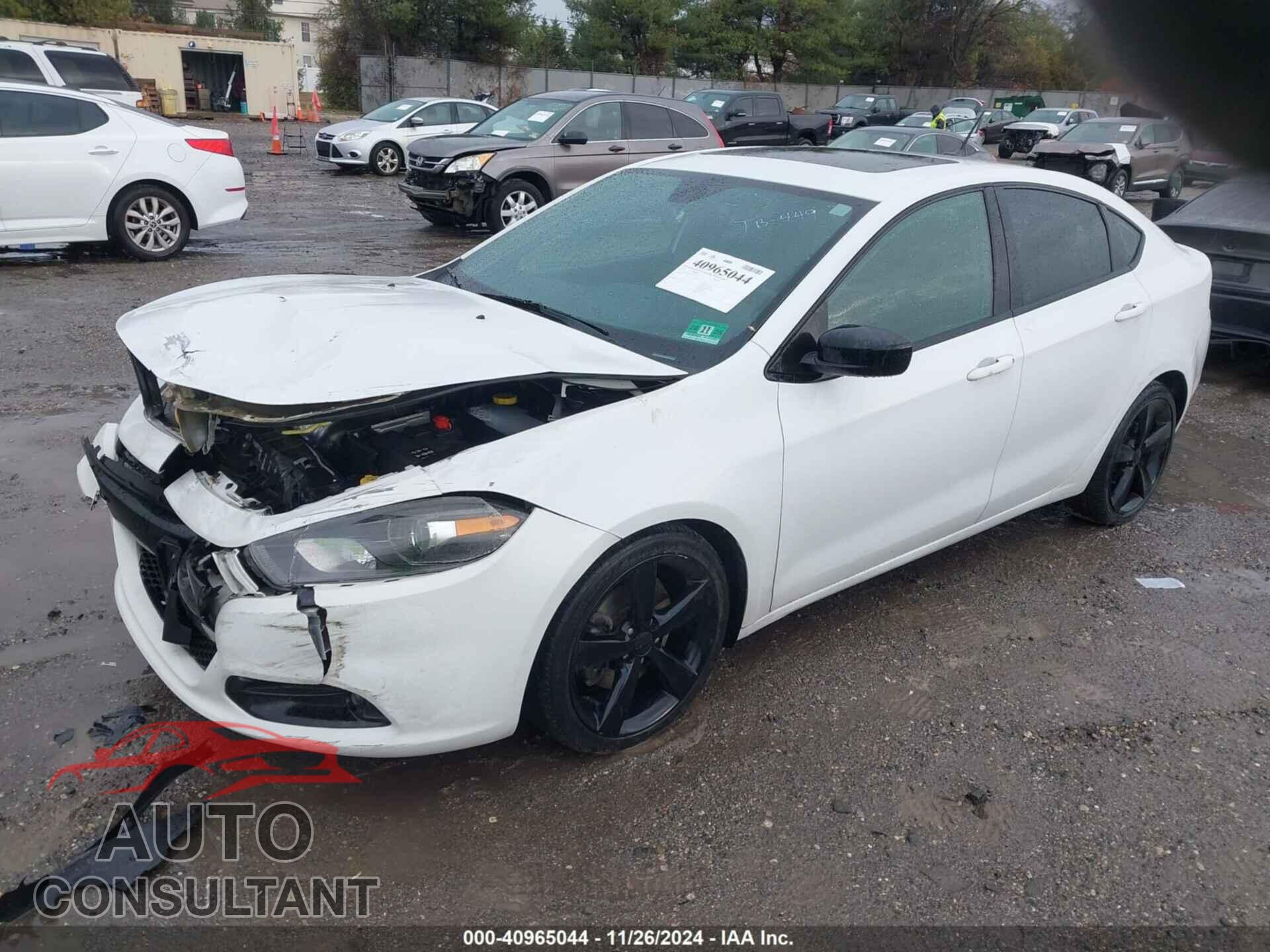 DODGE DART 2015 - 1C3CDFBB4FD173187