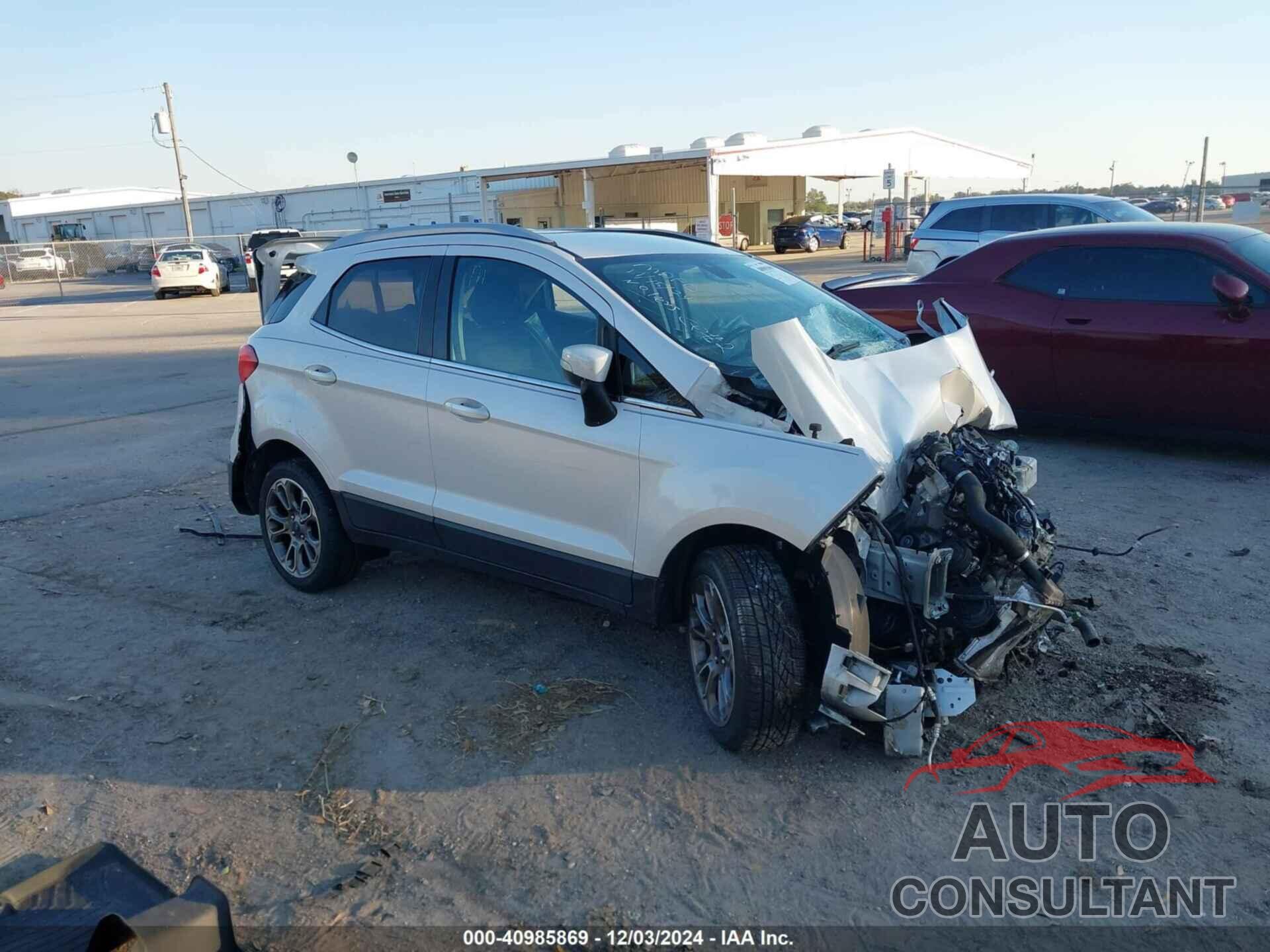 FORD ECOSPORT 2018 - MAJ3P1VE1JC217081