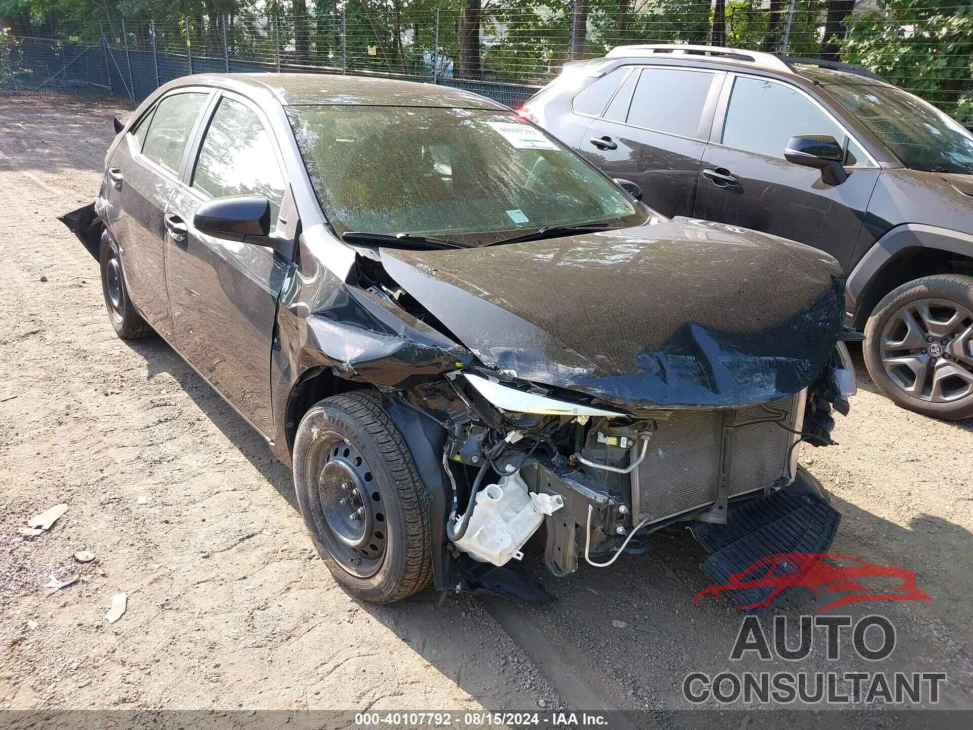 TOYOTA COROLLA 2016 - 2T1BURHE3GC660907