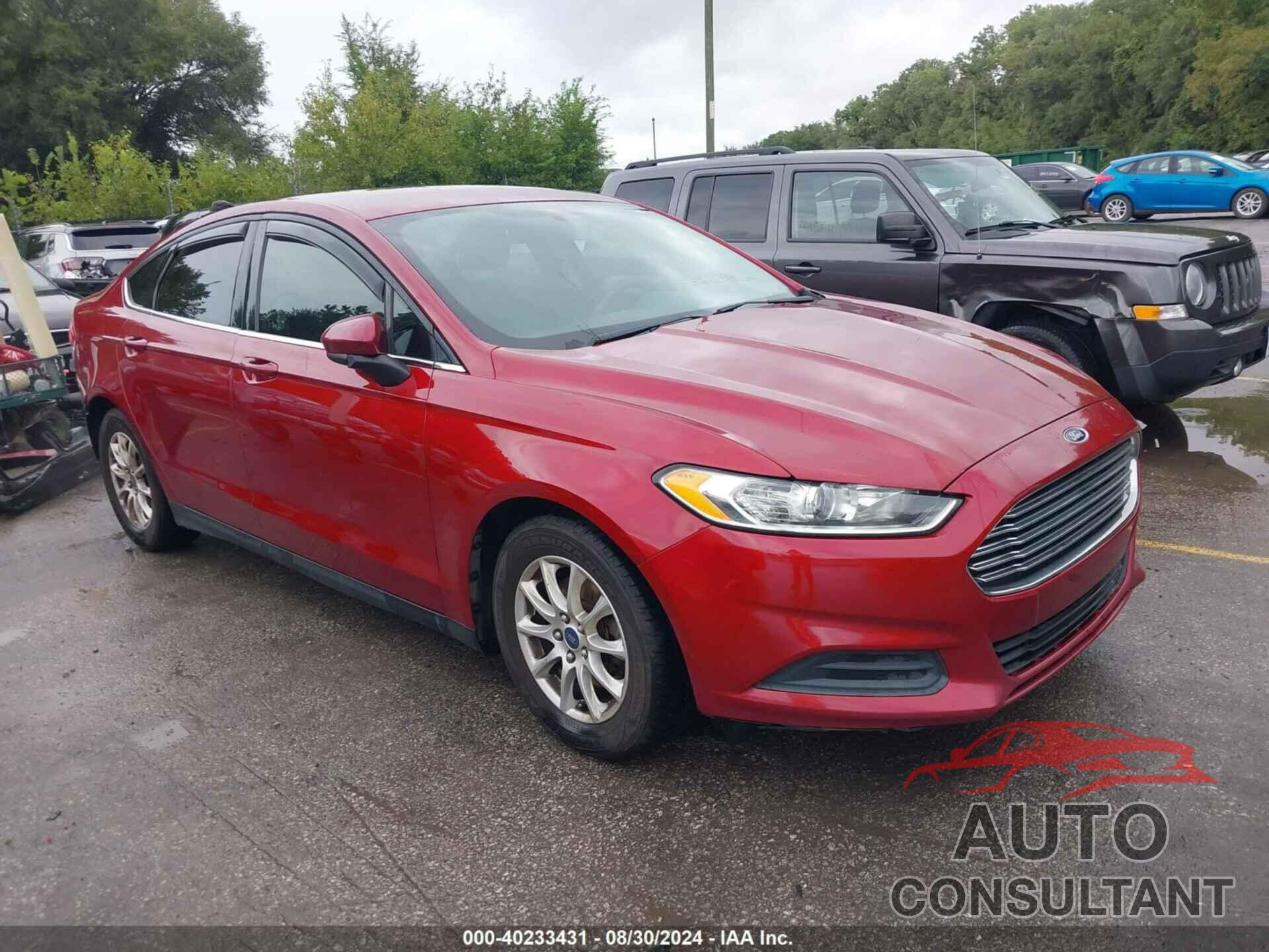 FORD FUSION 2016 - 3FA6P0G72GR186620