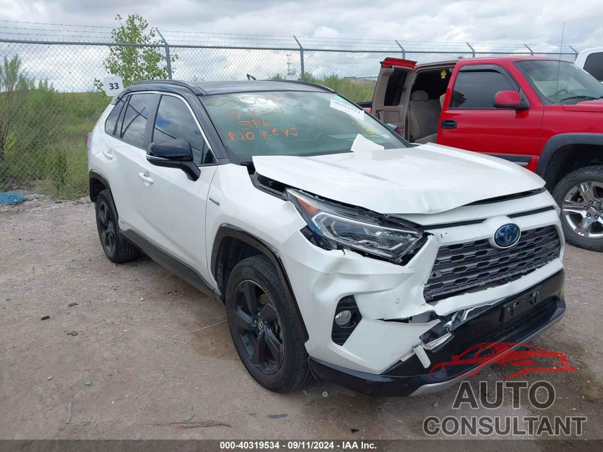 TOYOTA RAV4 HYBRID 2020 - JTMEWRFV5LD544650