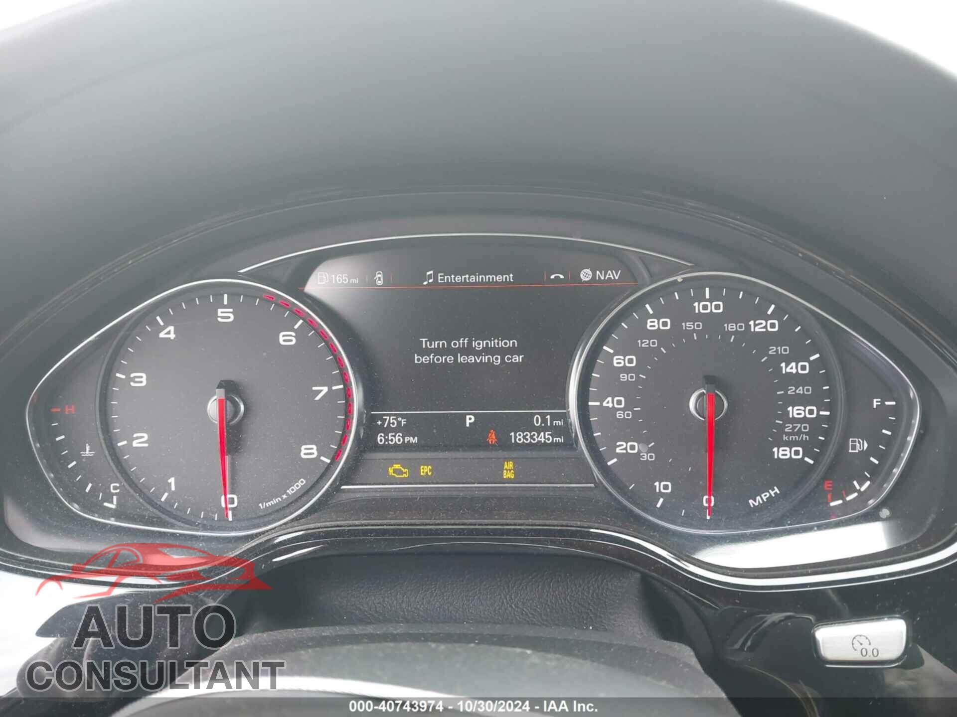 AUDI A8 L 2013 - WAUR2AFDXDN030937