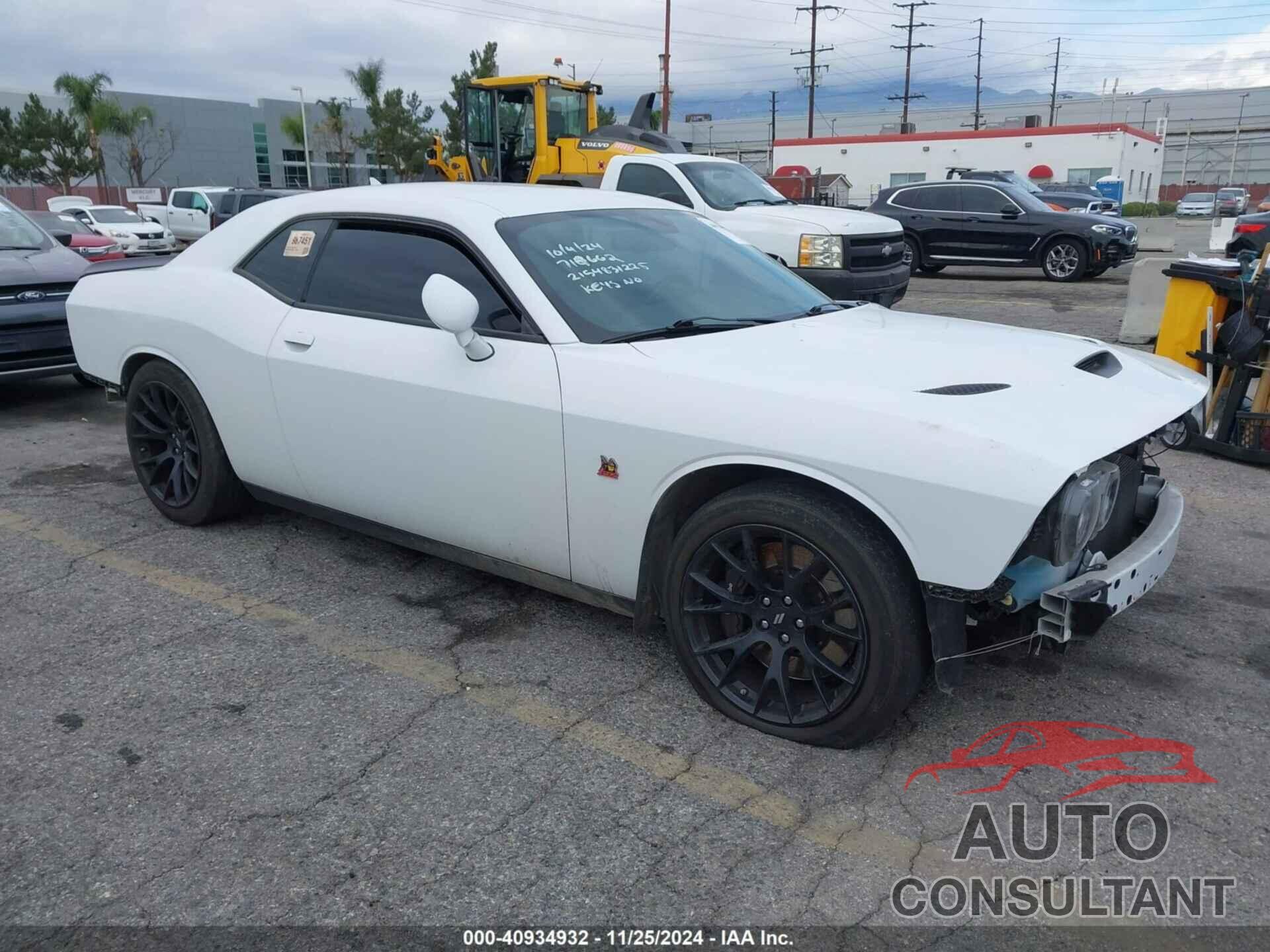 DODGE CHALLENGER 2019 - 2C3CDZFJ8KH714662