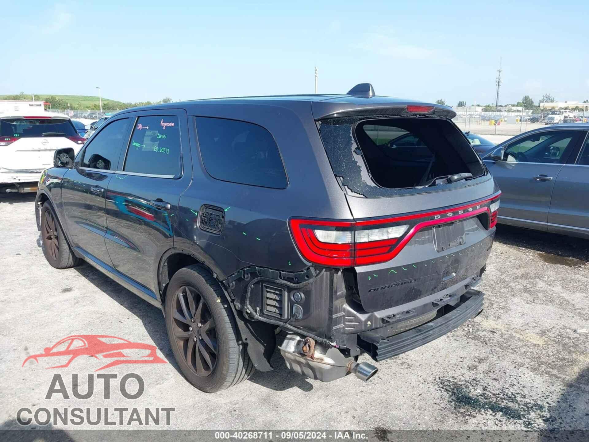 DODGE DURANGO 2017 - 1C4RDHDG5HC657002