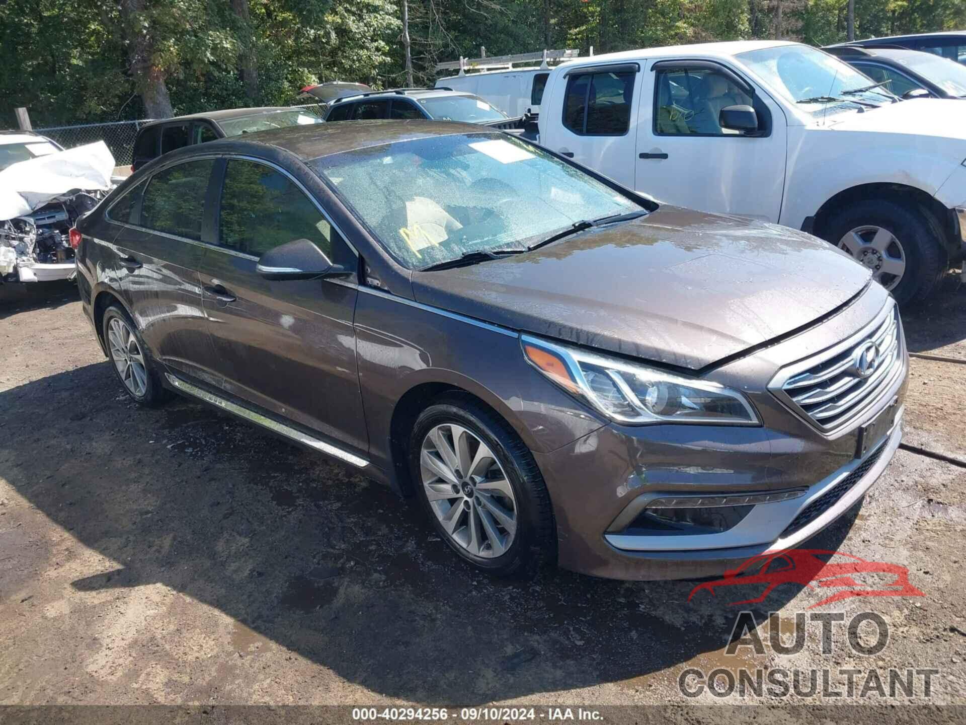 HYUNDAI SONATA 2017 - 5NPE34AFXHH574580