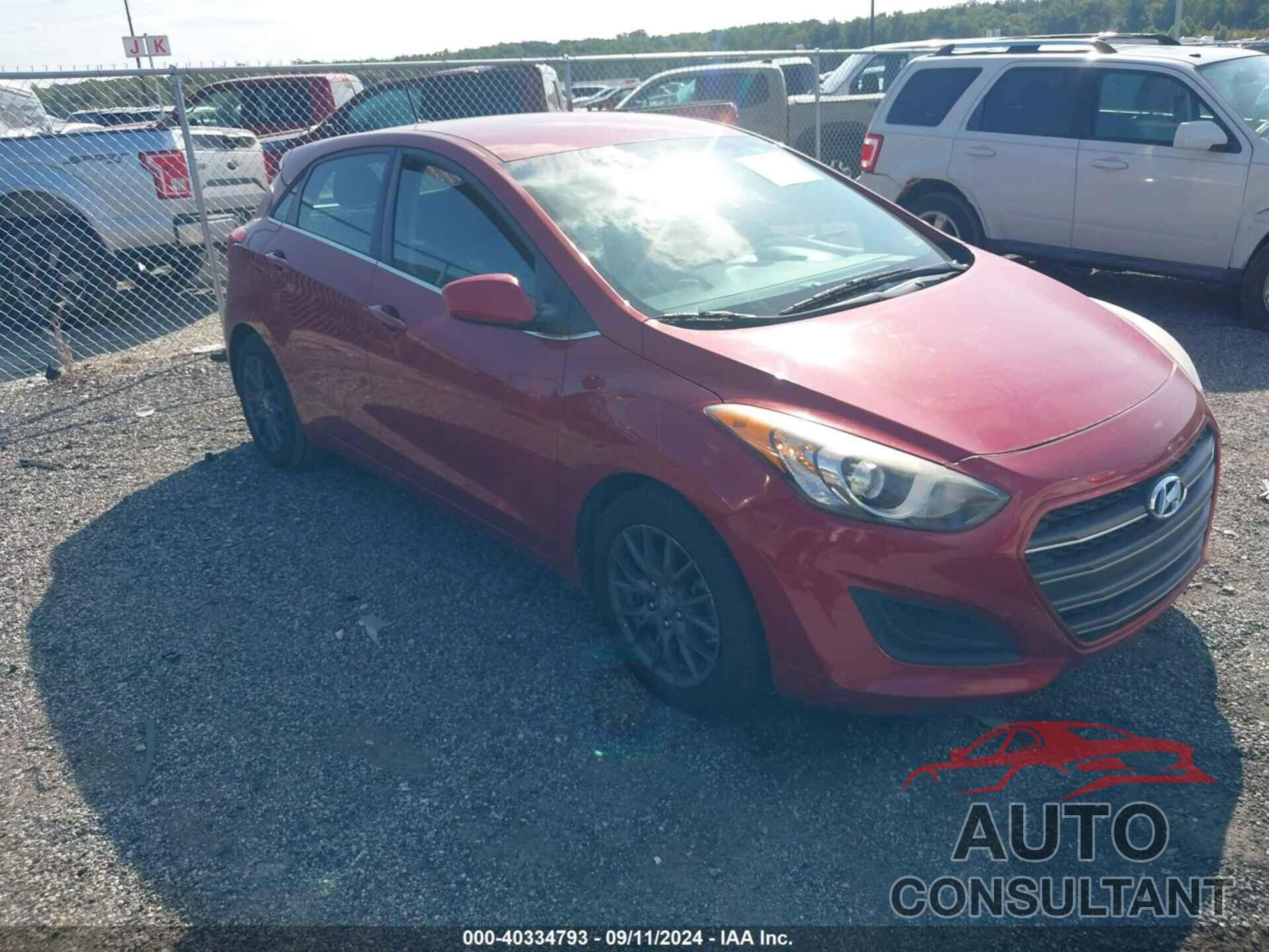 HYUNDAI ELANTRA GT 2017 - KMHD35LH1HU371823