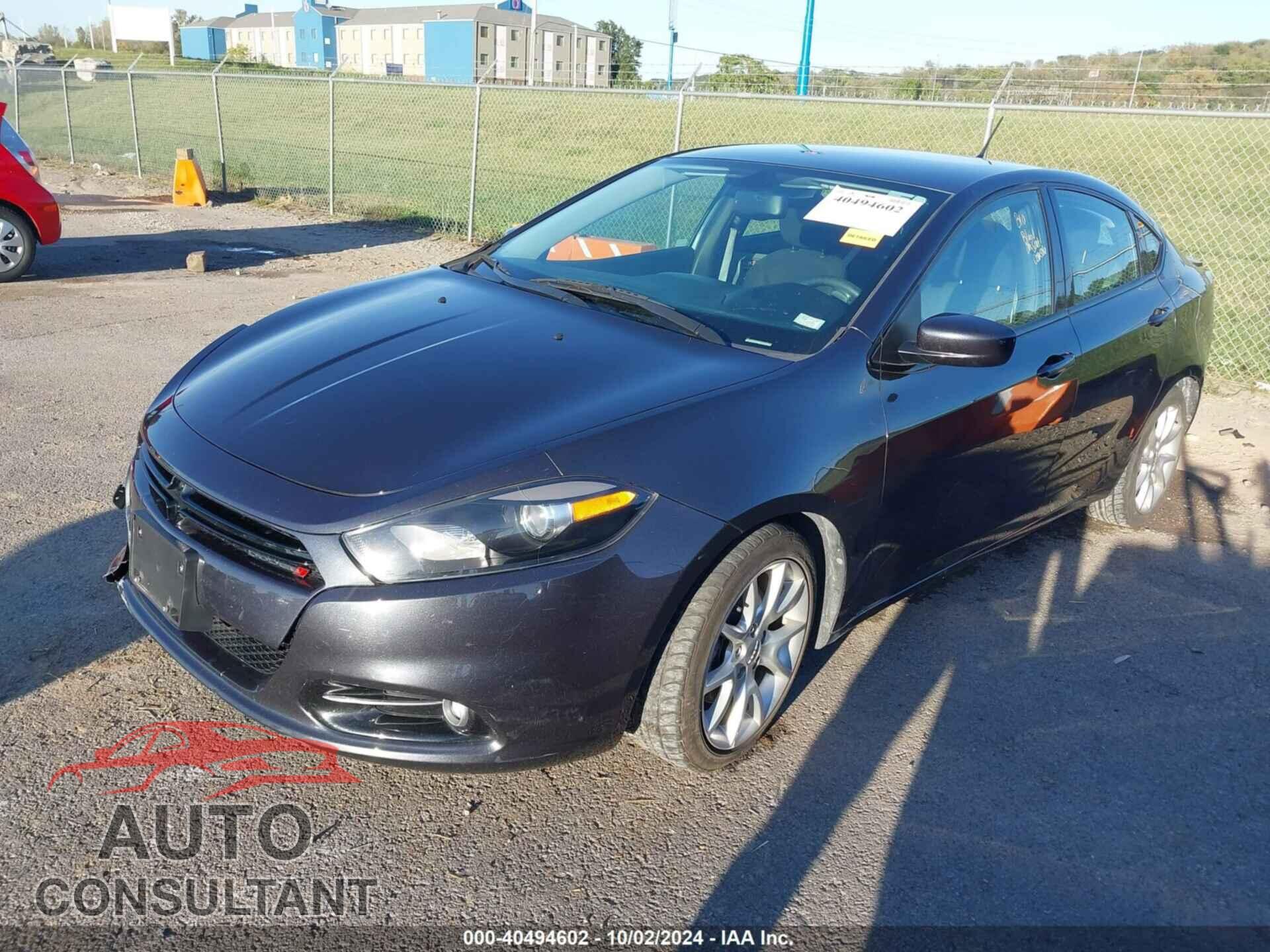 DODGE DART 2013 - 1C3CDFBA7DD289536