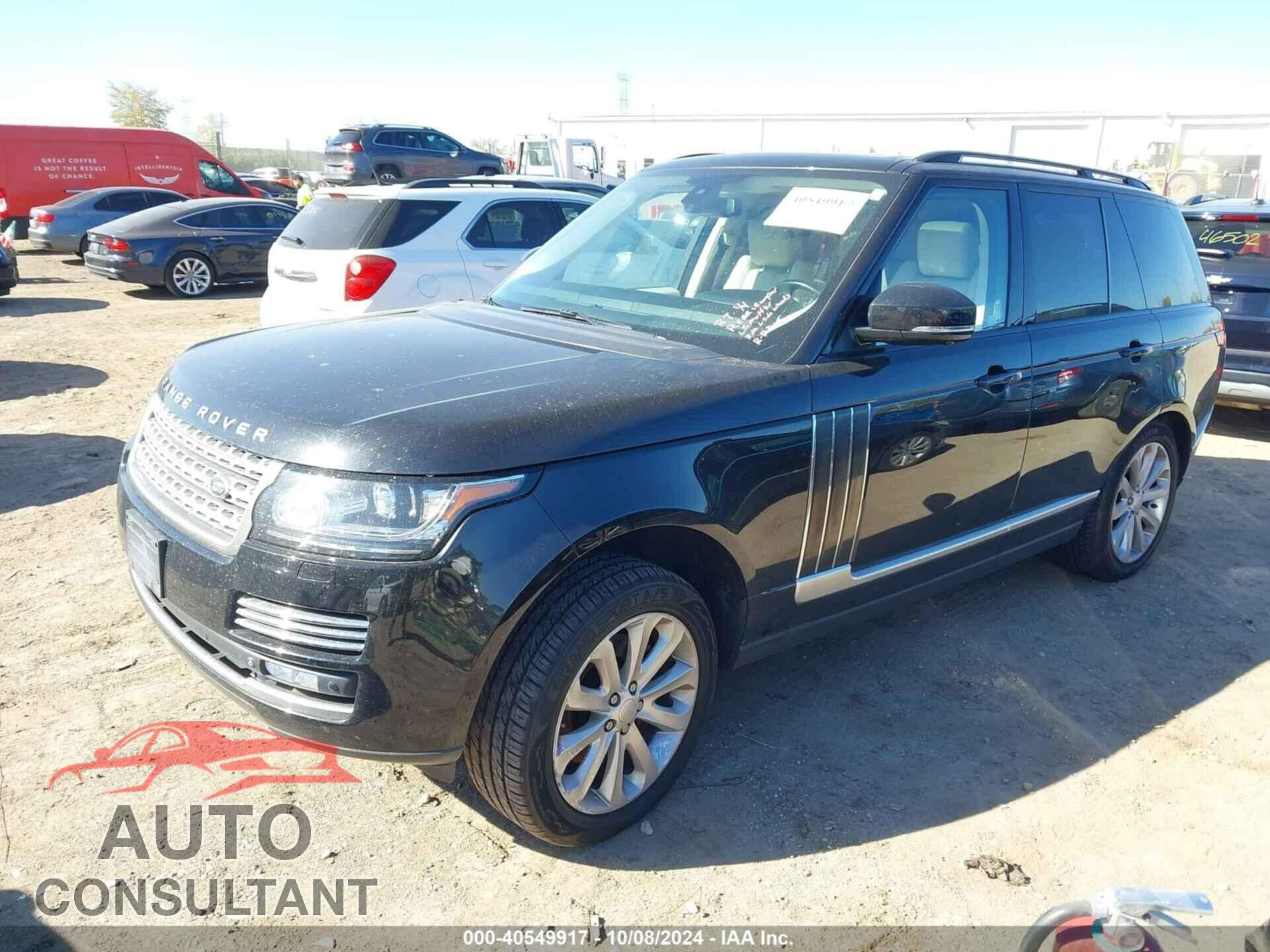 LAND ROVER RANGE ROVER 2015 - SALGS2VF1FA218297