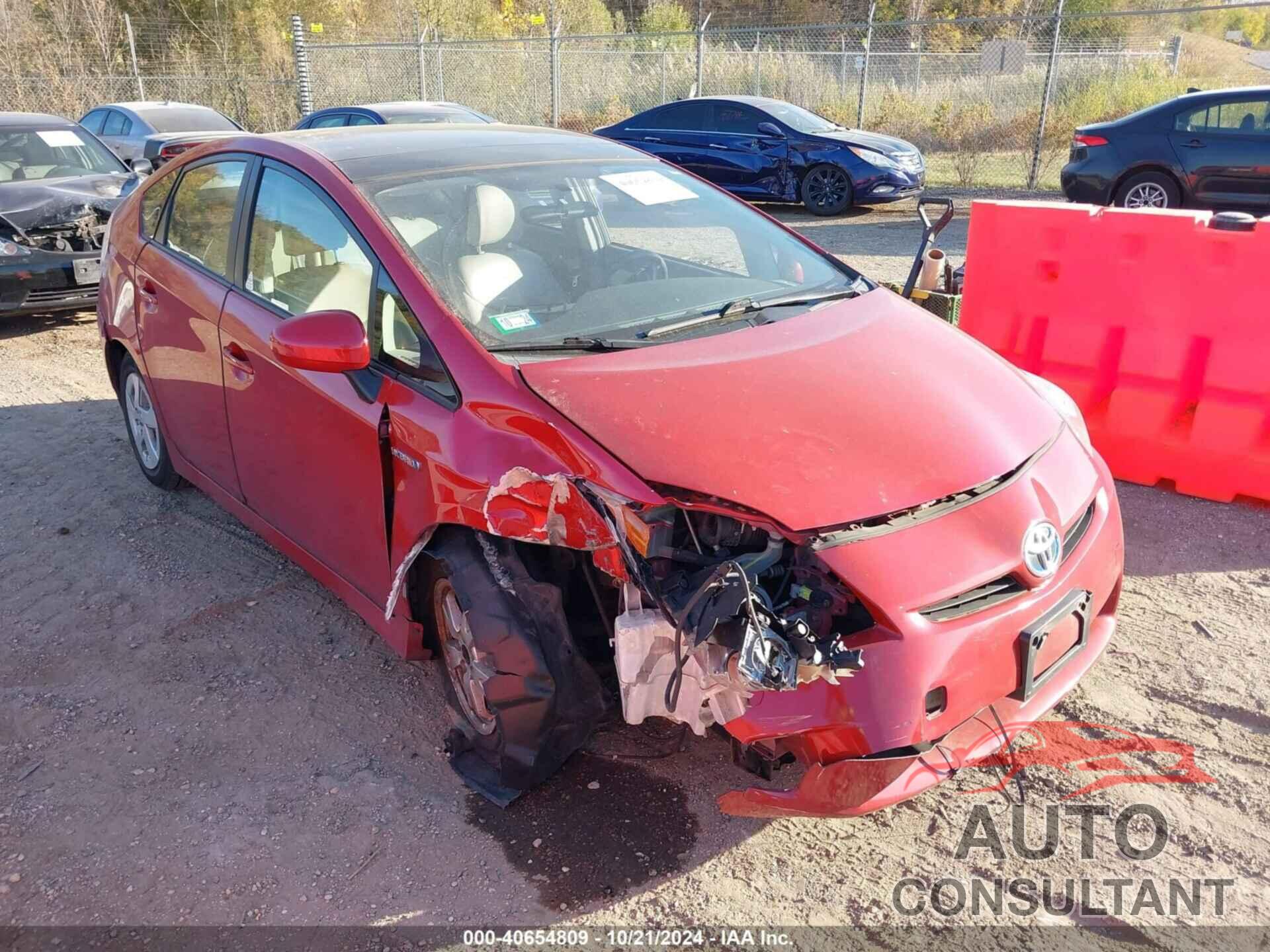 TOYOTA PRIUS 2010 - JTDKN3DU5A0042304