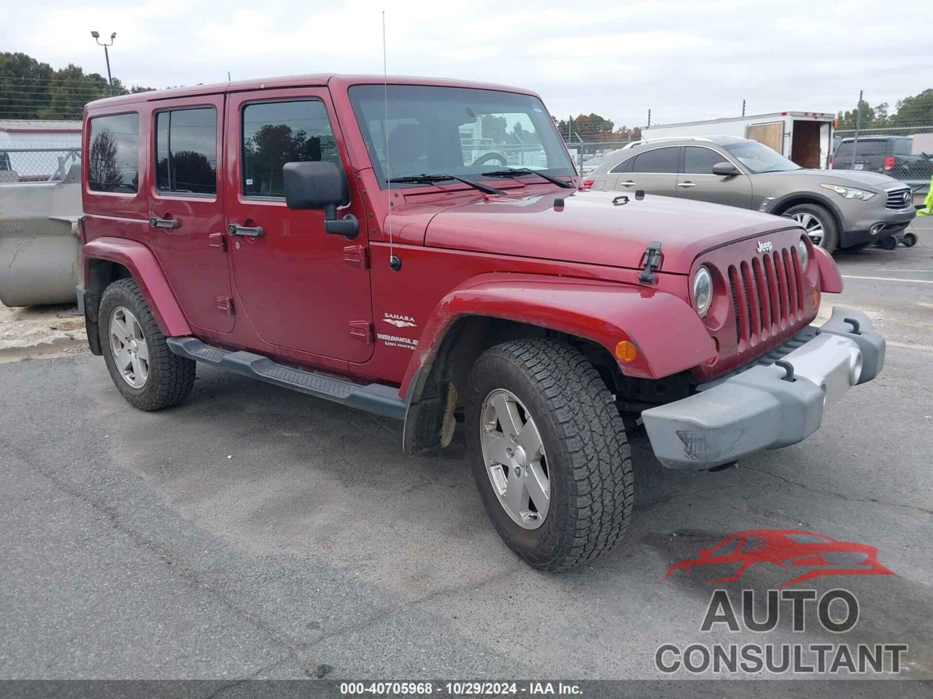 JEEP WRANGLER UNLIMITED 2012 - 1C4HJWEG9CL106877