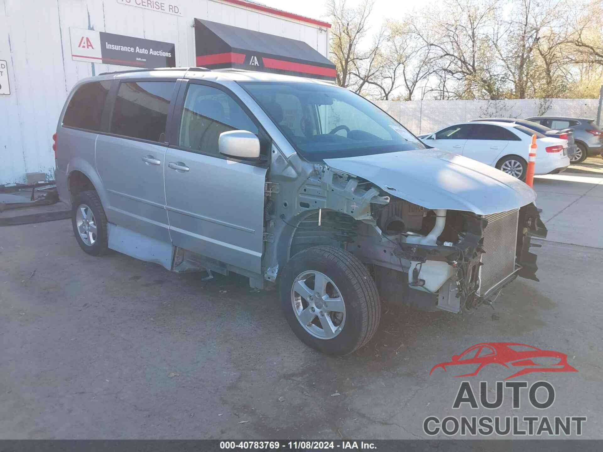 DODGE GRAND CARAVAN 2012 - 2C4RDGCG7CR358297