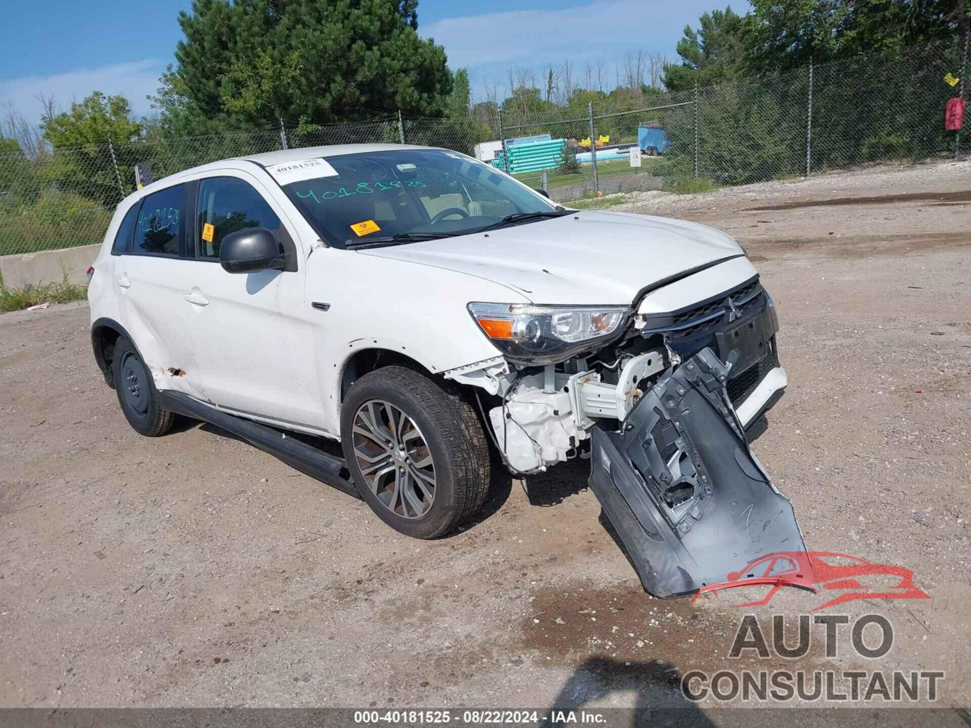 MITSUBISHI OUTLANDER SPORT 2018 - JA4AP3AU8JZ008213