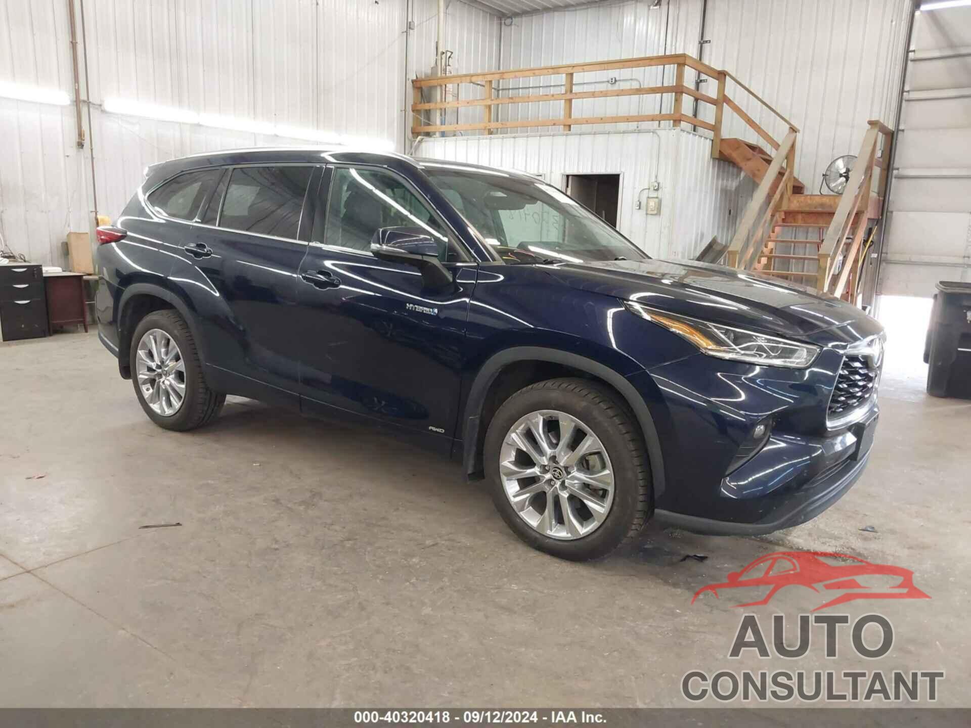 TOYOTA HIGHLANDER 2021 - 5TDXBRCH7MS519306