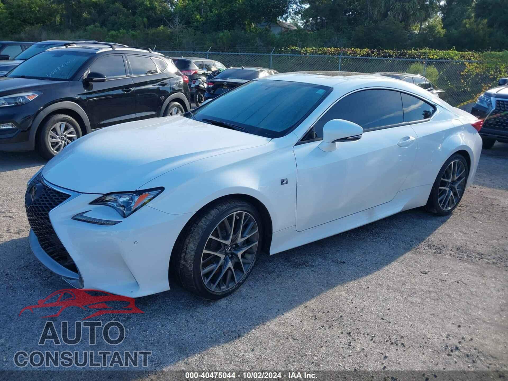 LEXUS RC 2017 - JTHHA5BCXH5006969