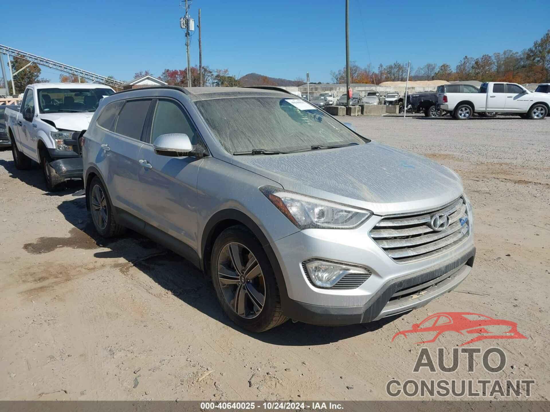 HYUNDAI SANTA FE 2016 - KM8SR4HFXGU134205