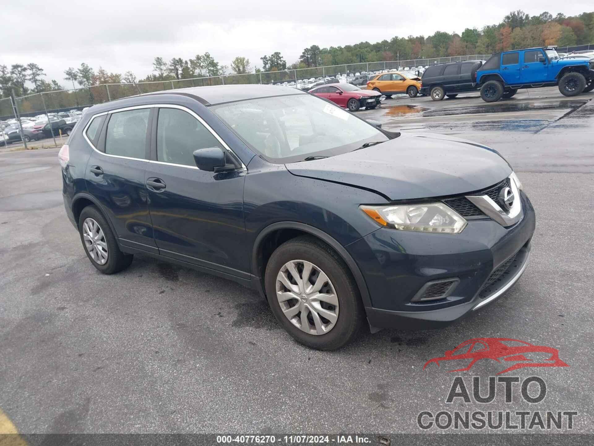 NISSAN ROGUE 2016 - 5N1AT2MT9GC877585