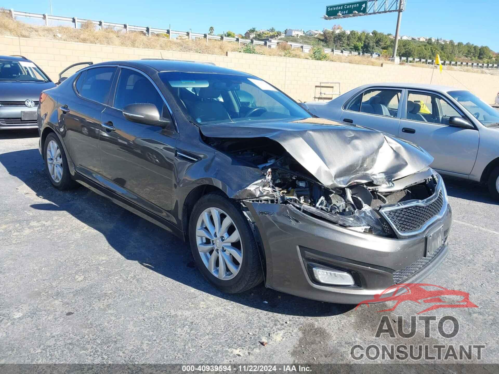 KIA OPTIMA 2015 - 5XXGN4A72FG406405