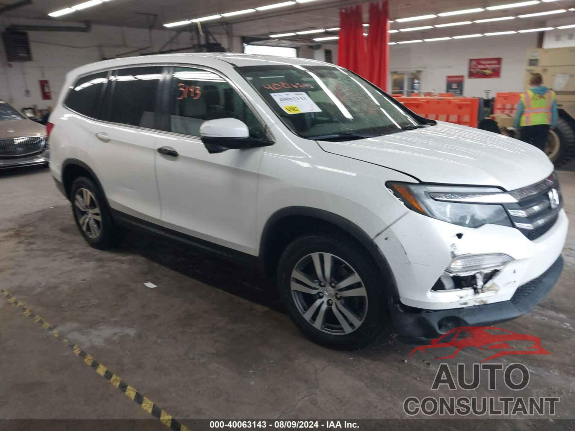 HONDA PILOT 2016 - 5FNYF6H73GB083778