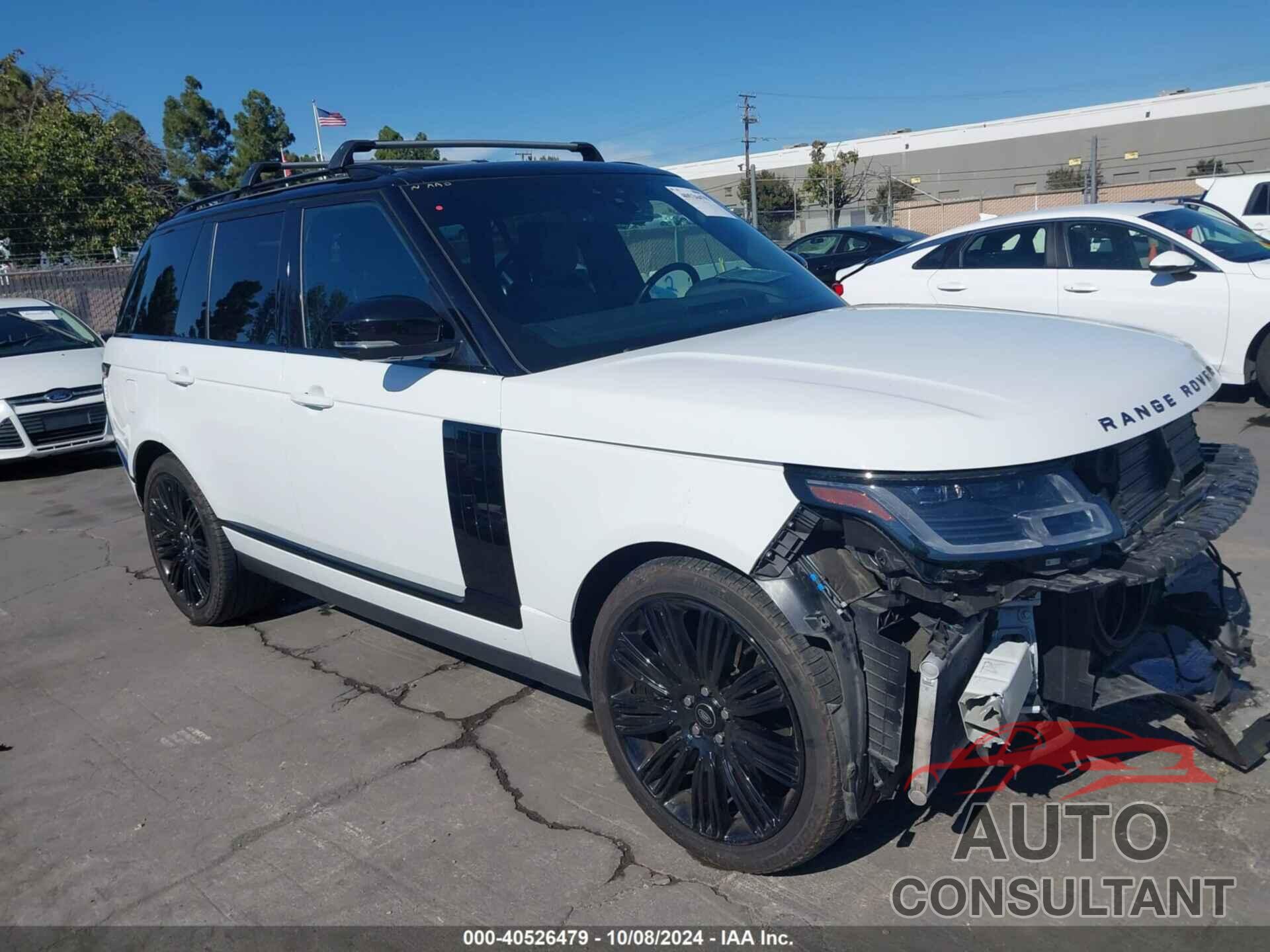 LAND ROVER RANGE ROVER 2021 - SALGS2SE7MA451402