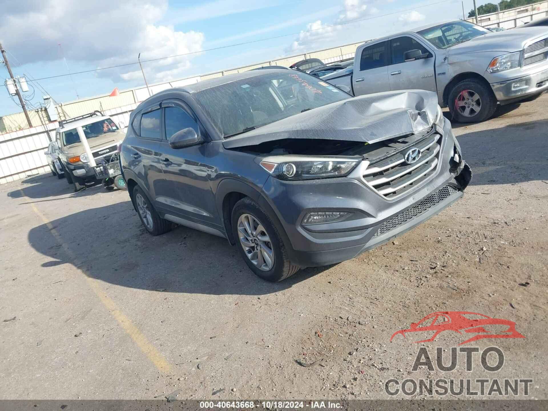 HYUNDAI TUCSON 2017 - KM8J3CA47HU289179
