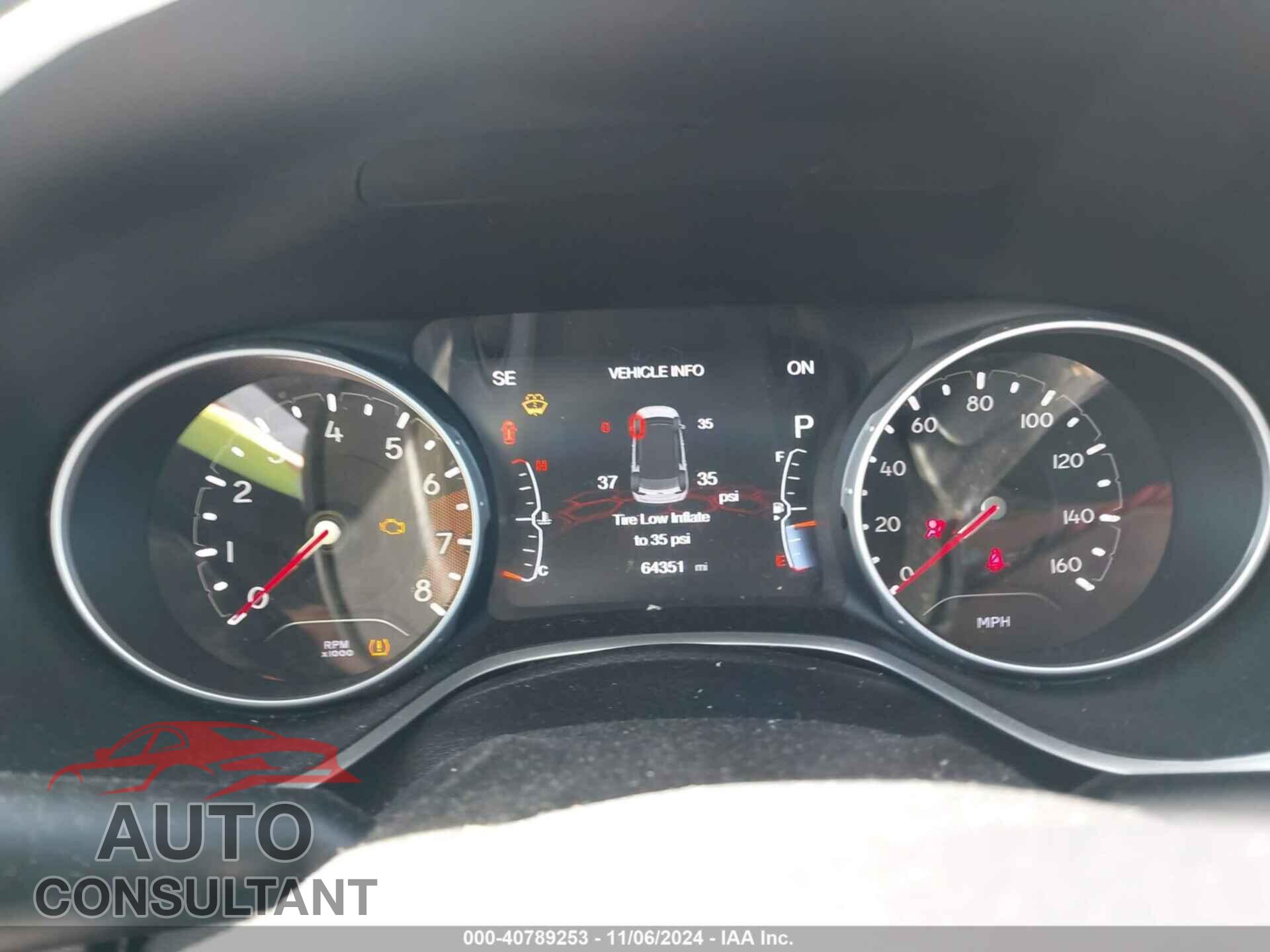 JEEP COMPASS 2019 - 3C4NJDBB9KT772401