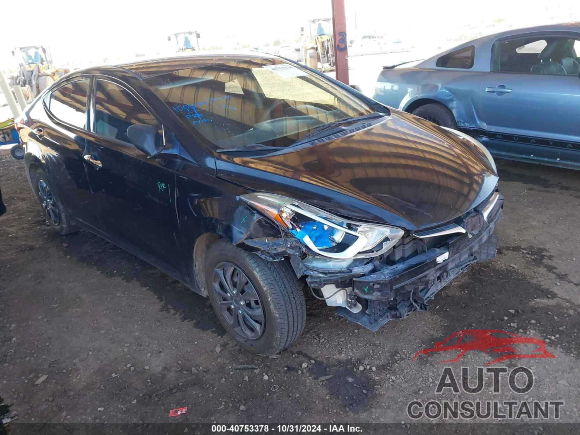 HYUNDAI ELANTRA 2016 - 5NPDH4AE6GH711145