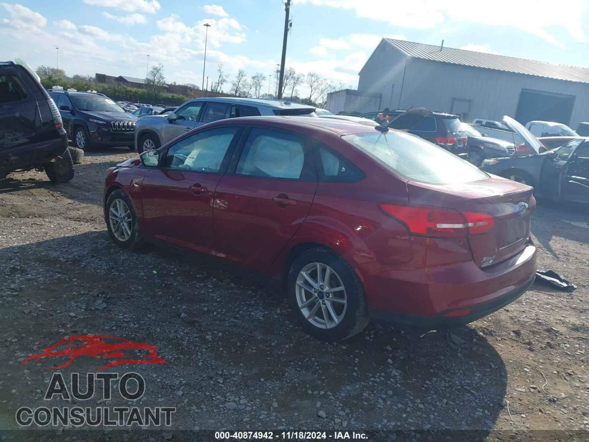 FORD FOCUS 2017 - 1FADP3F25HL219088