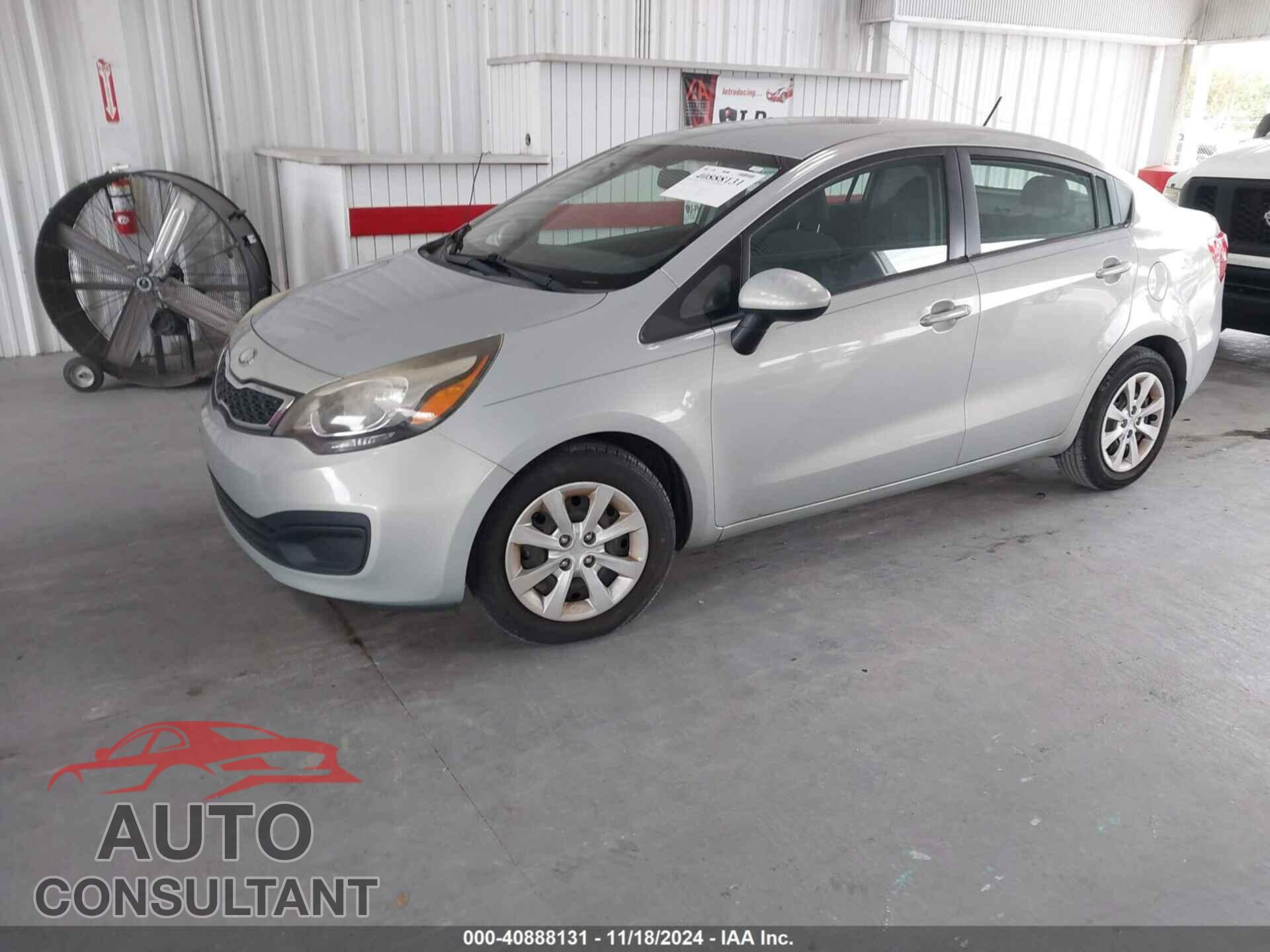 KIA RIO 2013 - KNADN4A37D6211277