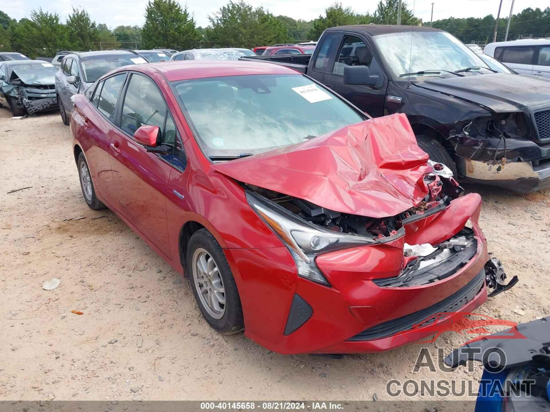 TOYOTA PRIUS 2017 - JTDKARFU2H3051479