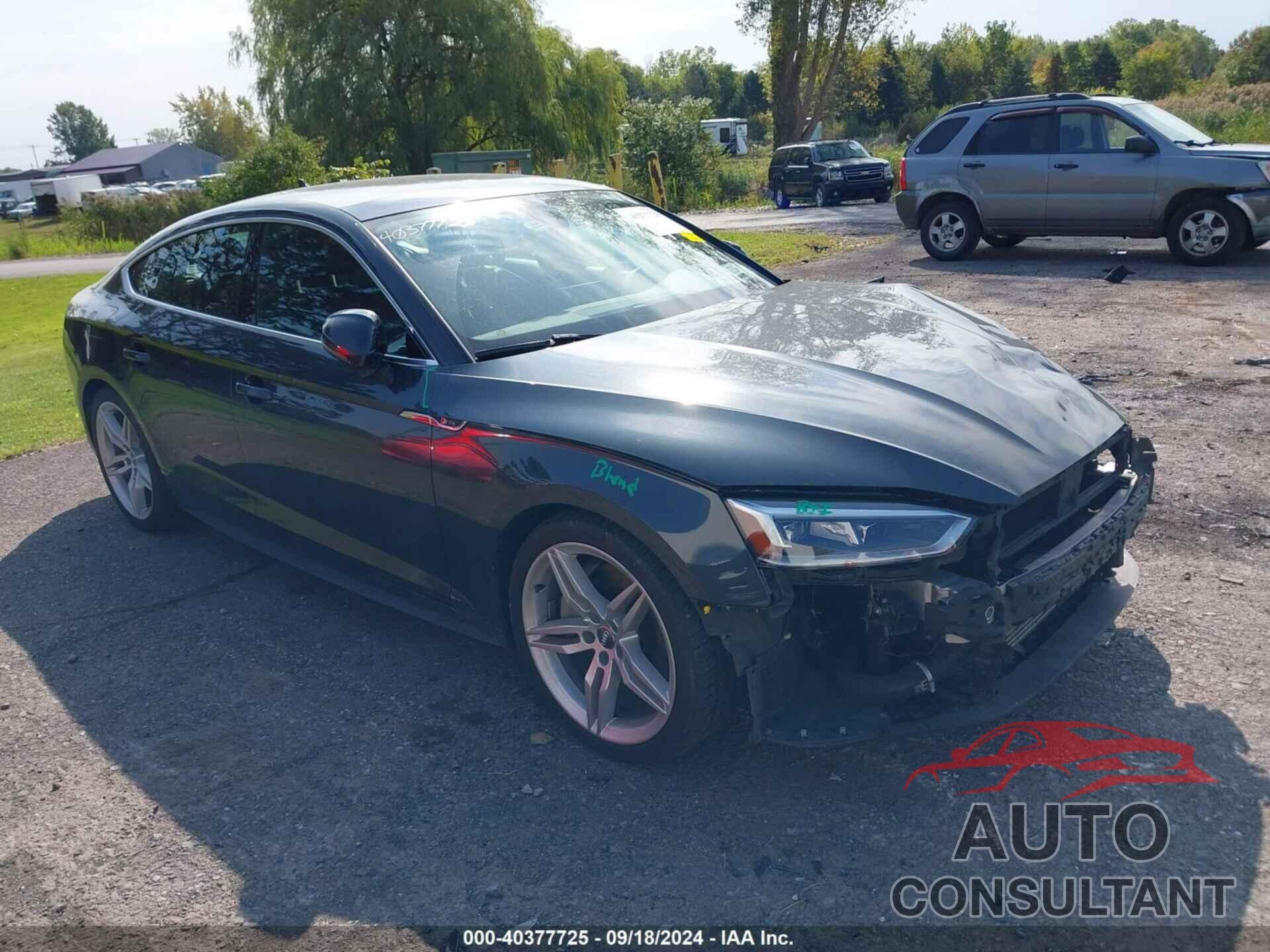 AUDI A5 2018 - WAUENCF50JA018034