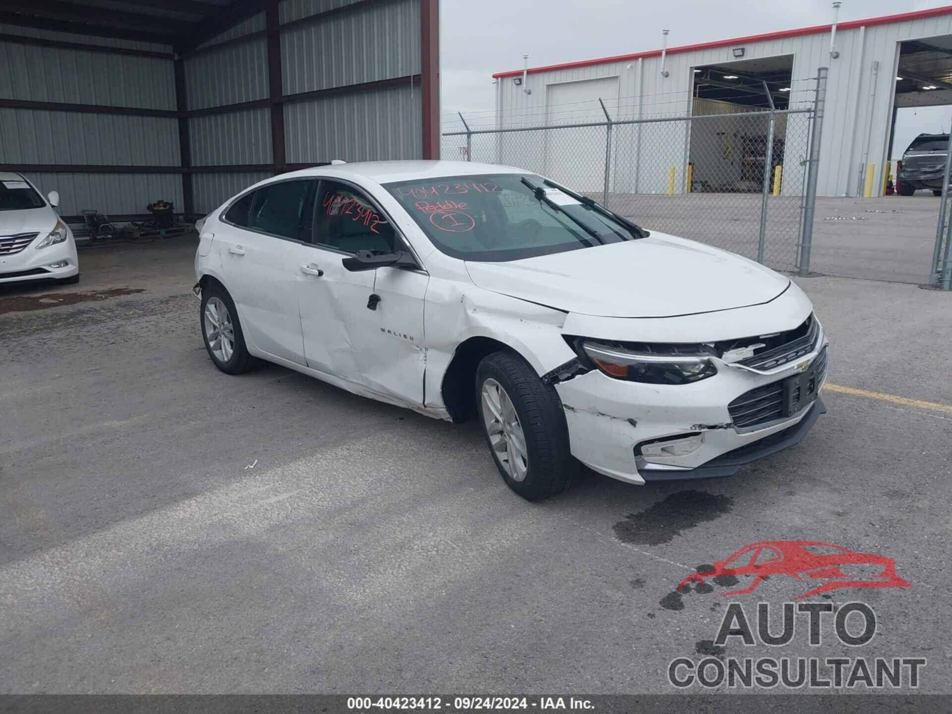 CHEVROLET MALIBU 2016 - 1G1ZE5ST1GF298359