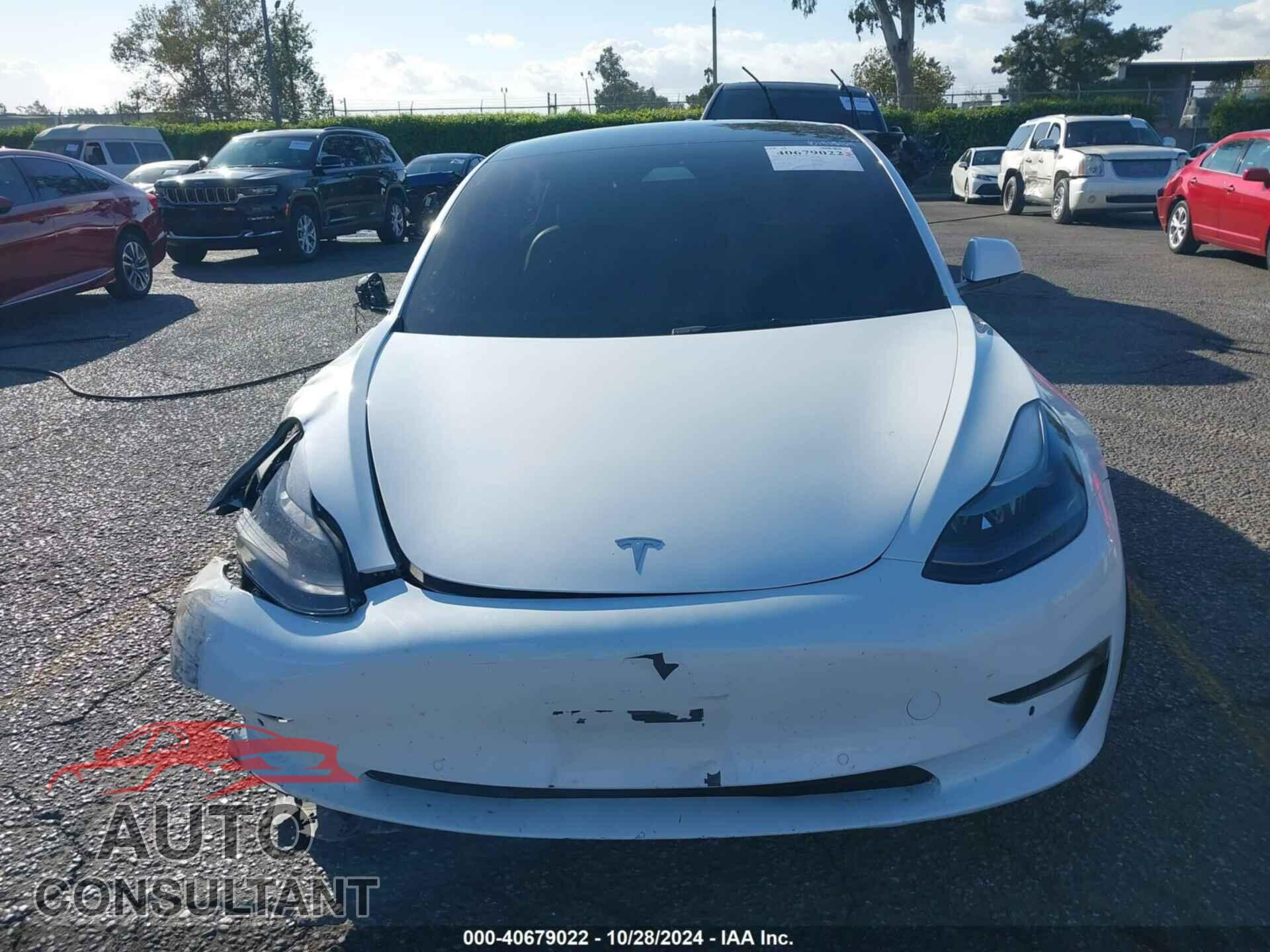 TESLA MODEL 3 2022 - 5YJ3E1EA8NF144569