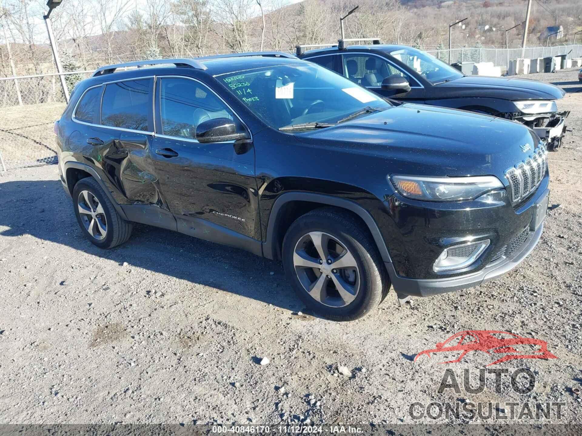 JEEP CHEROKEE 2019 - 1C4PJMDX3KD360126