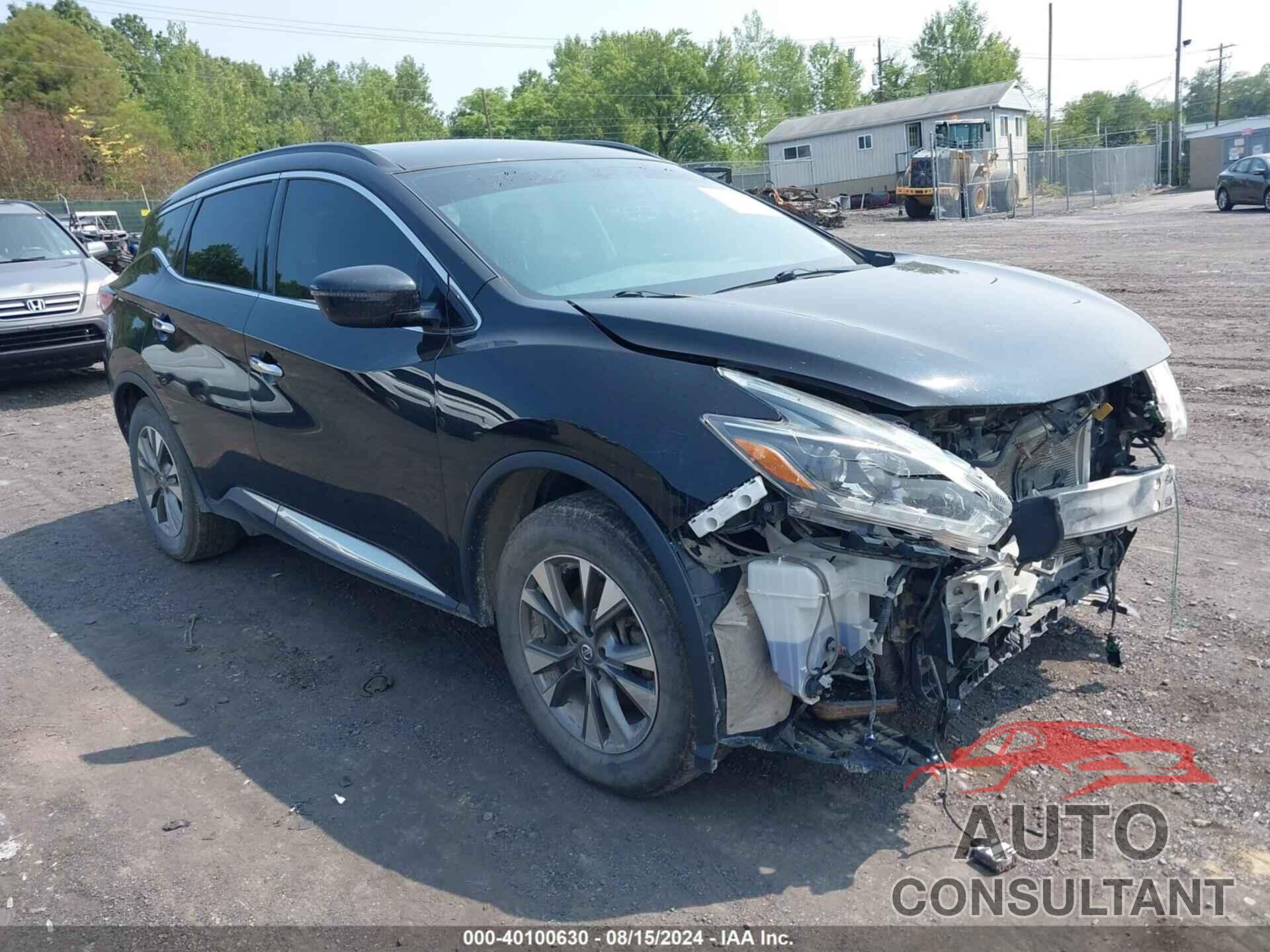 NISSAN MURANO 2018 - 5N1AZ2MH6JN158414