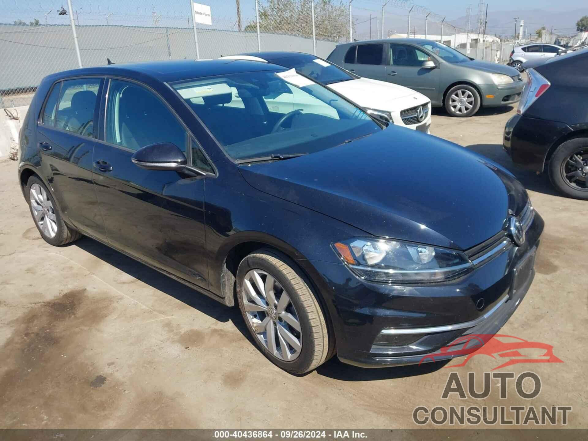 VOLKSWAGEN GOLF 2019 - 3VWG57AU8KM017118