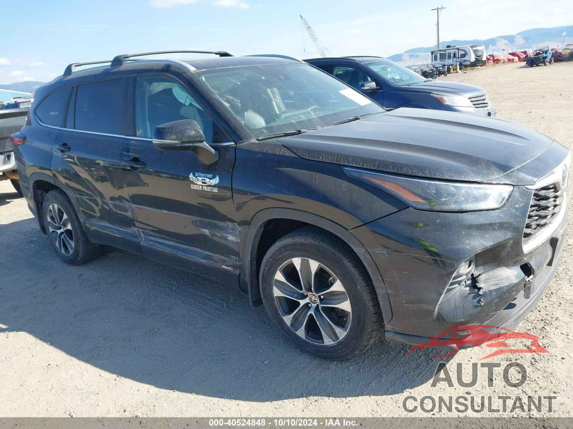 TOYOTA HIGHLANDER 2023 - 5TDKBRCHXPS566375