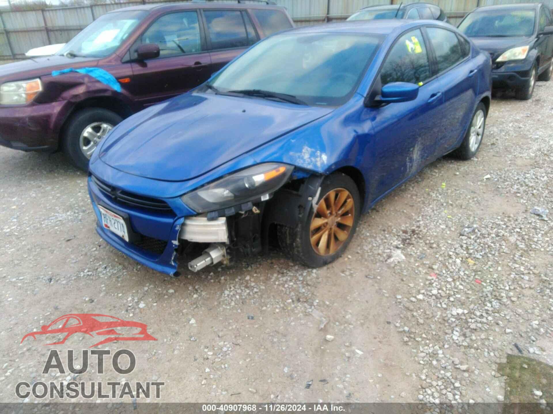 DODGE DART 2014 - 1C3CDFBB7ED868617