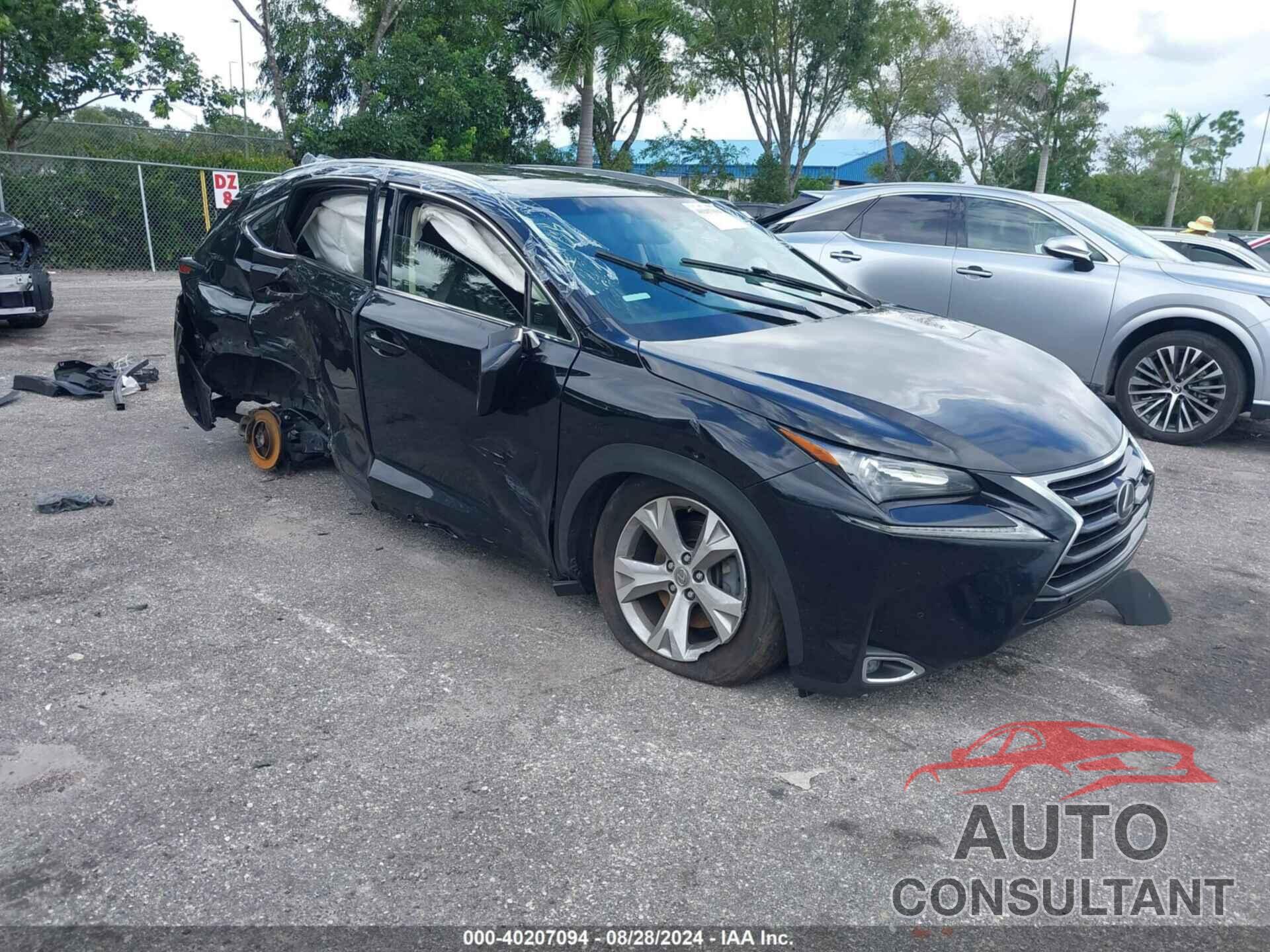 LEXUS NX 200T 2017 - JTJYARBZ3H2066569