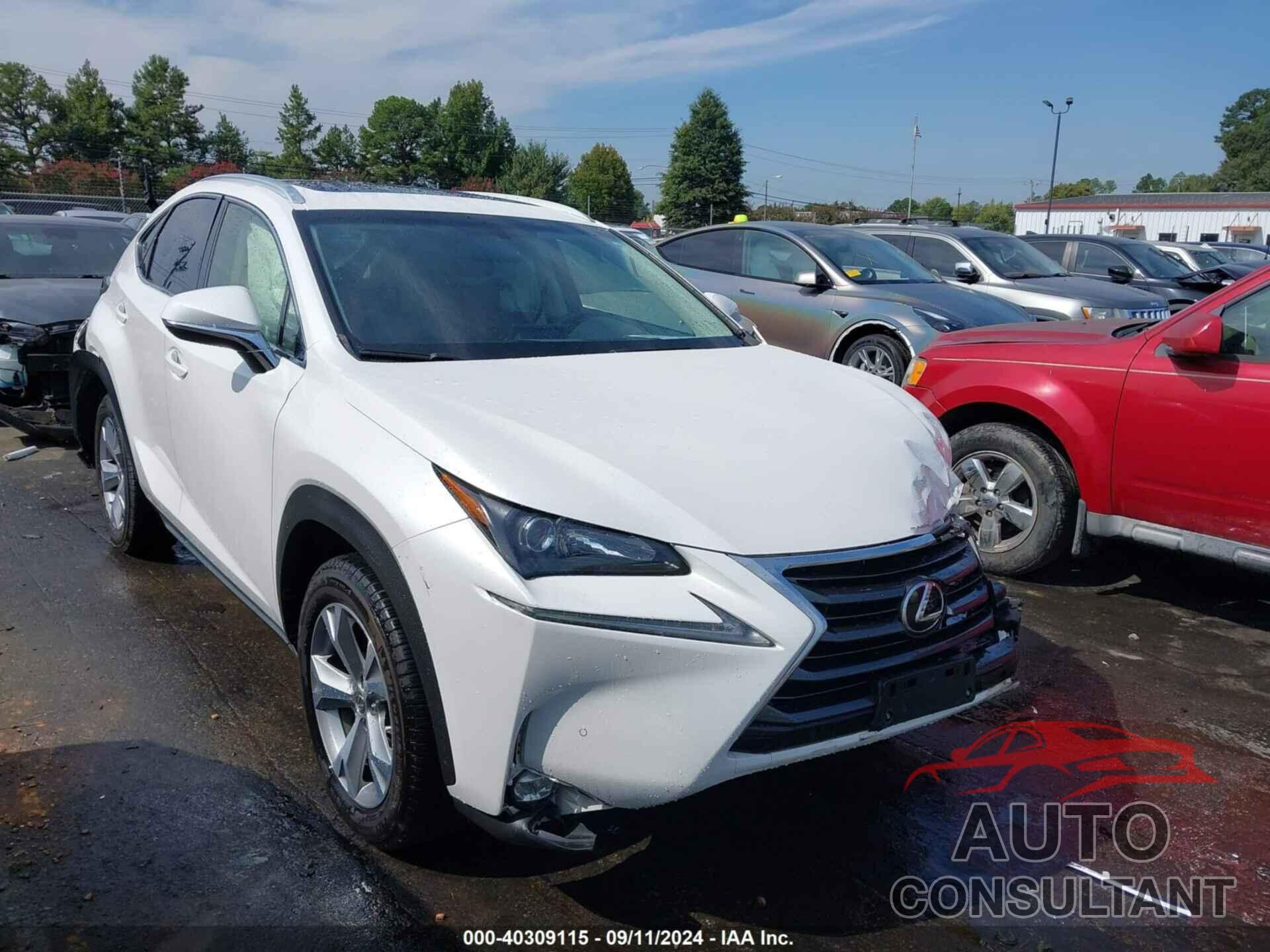 LEXUS NX 200T 2017 - JTJBARBZ2H2148167