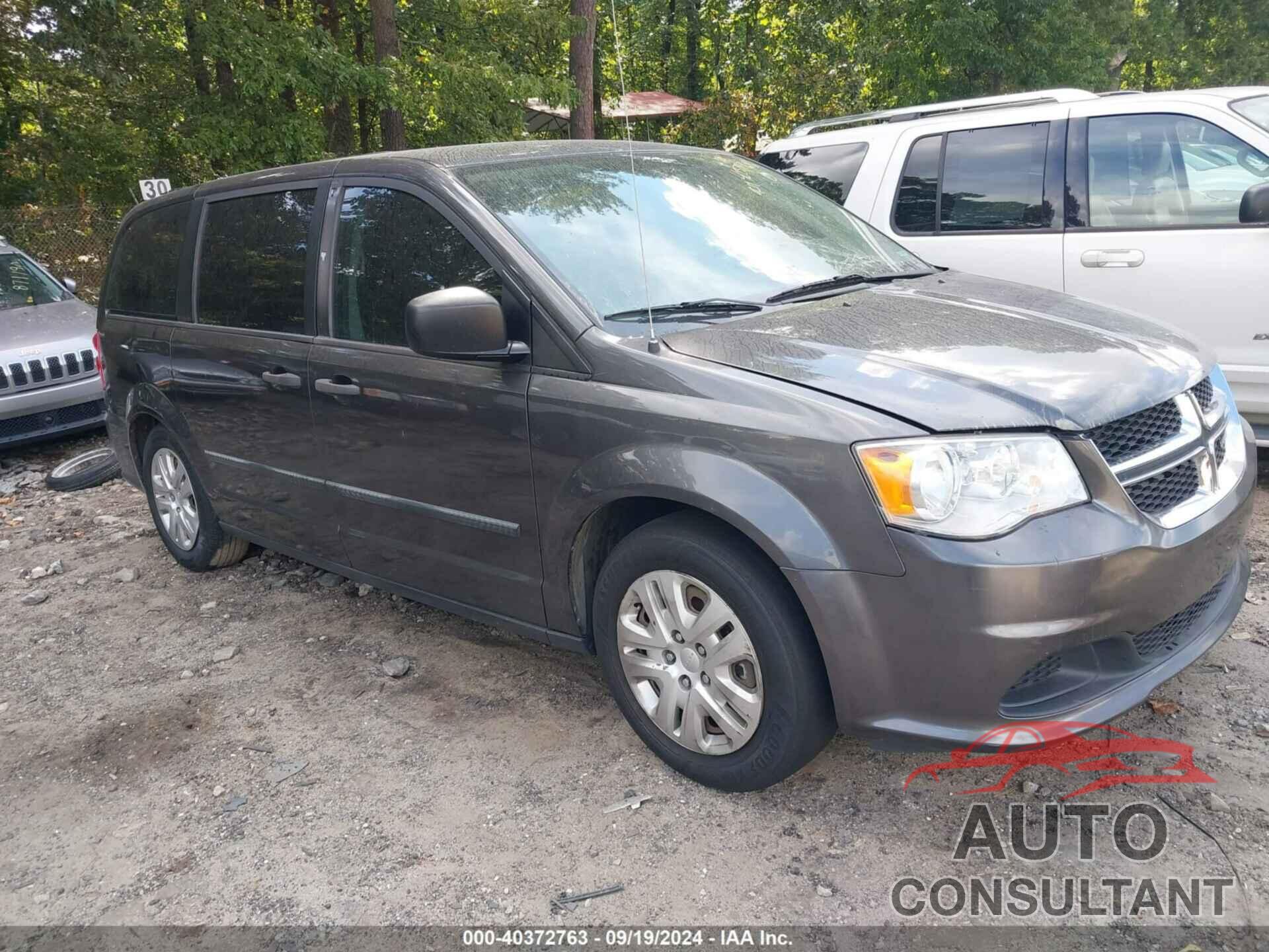 DODGE GRAND CARAVAN 2016 - 2C4RDGBG7GR256392