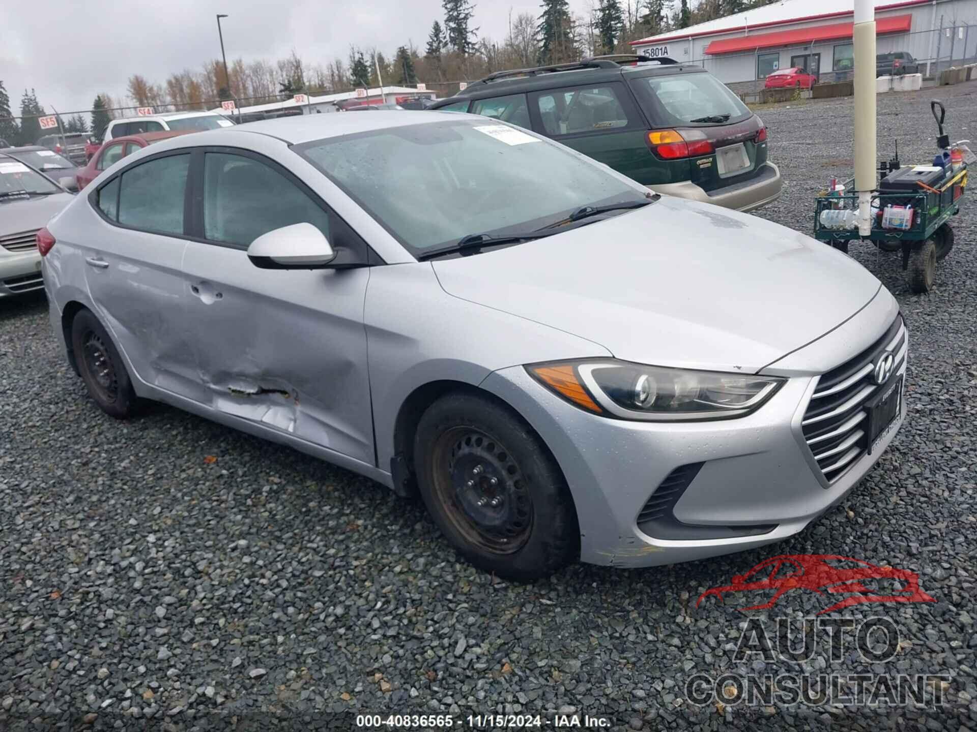 HYUNDAI ELANTRA 2018 - 5NPD74LF5JH262492