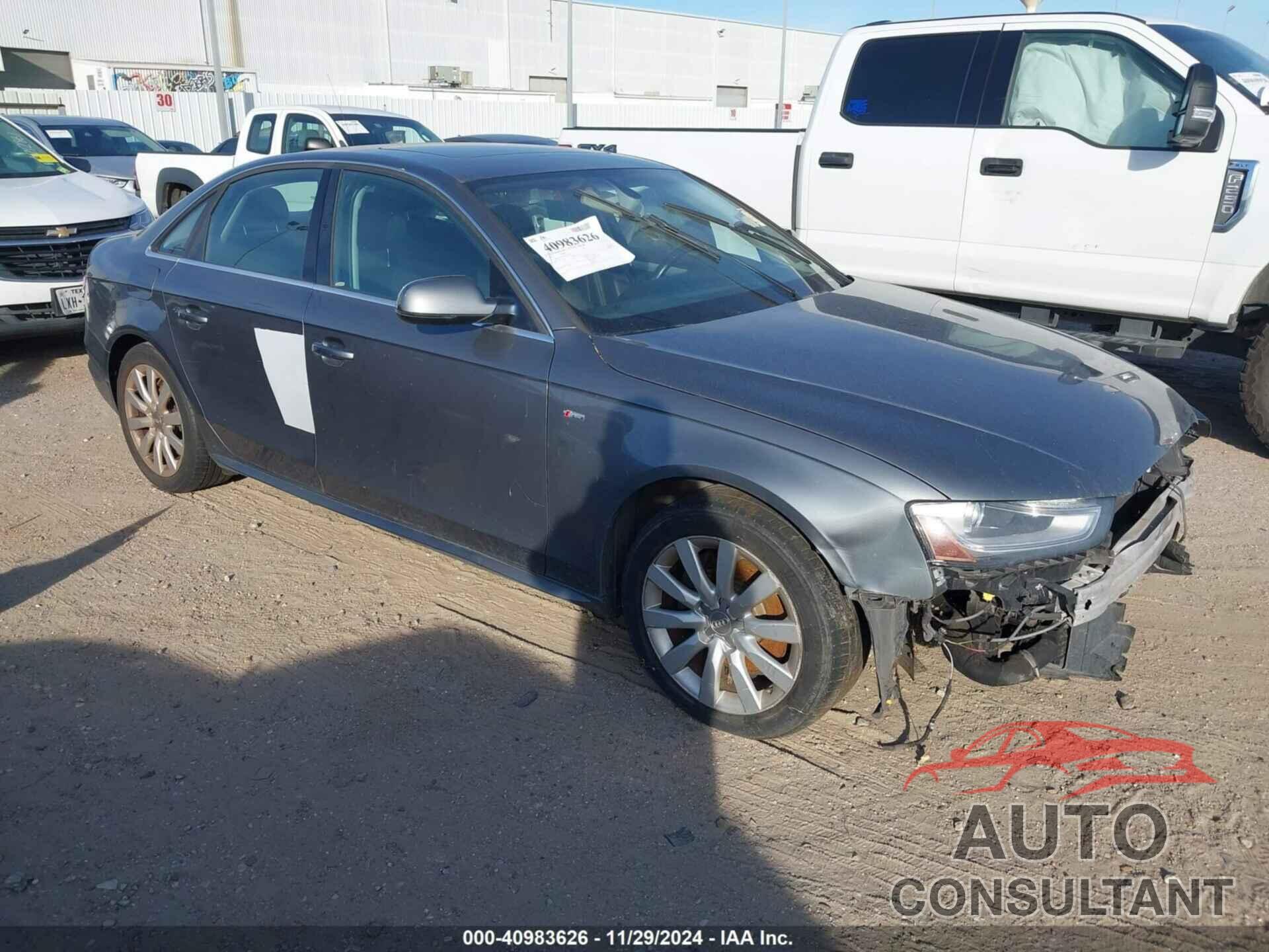 AUDI A4 2015 - WAUBFAFL7FN037456