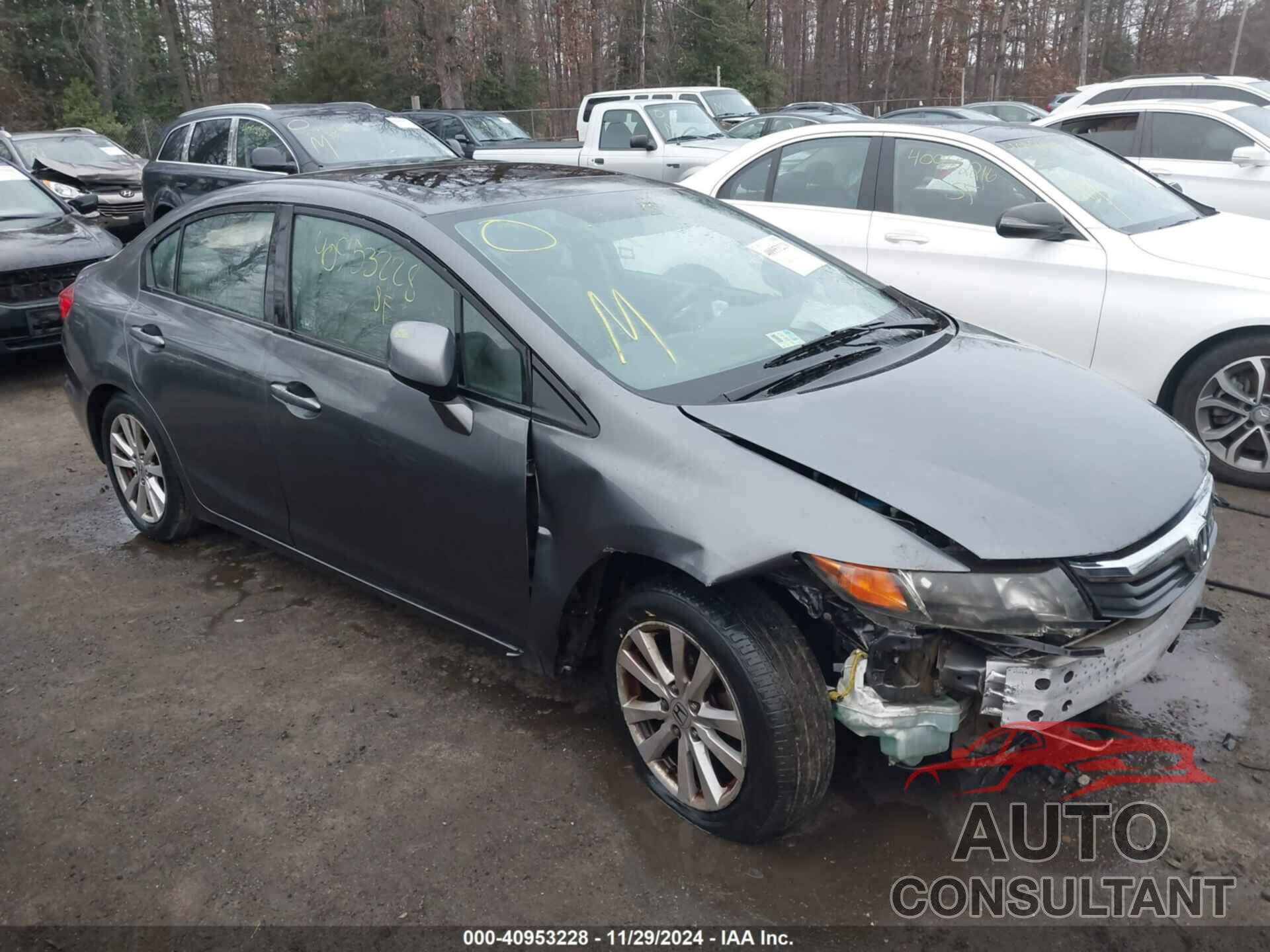 HONDA CIVIC 2012 - 19XFB2F84CE026125