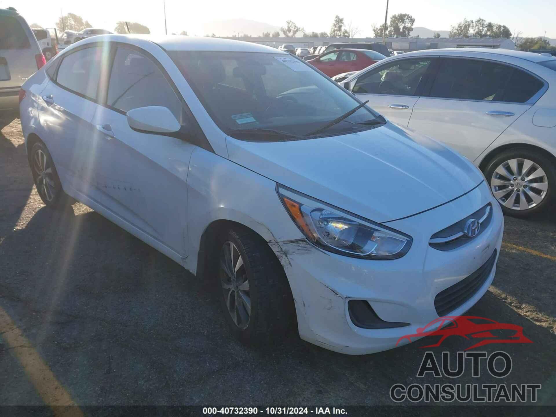 HYUNDAI ACCENT 2017 - KMHCT4AE2HU347884