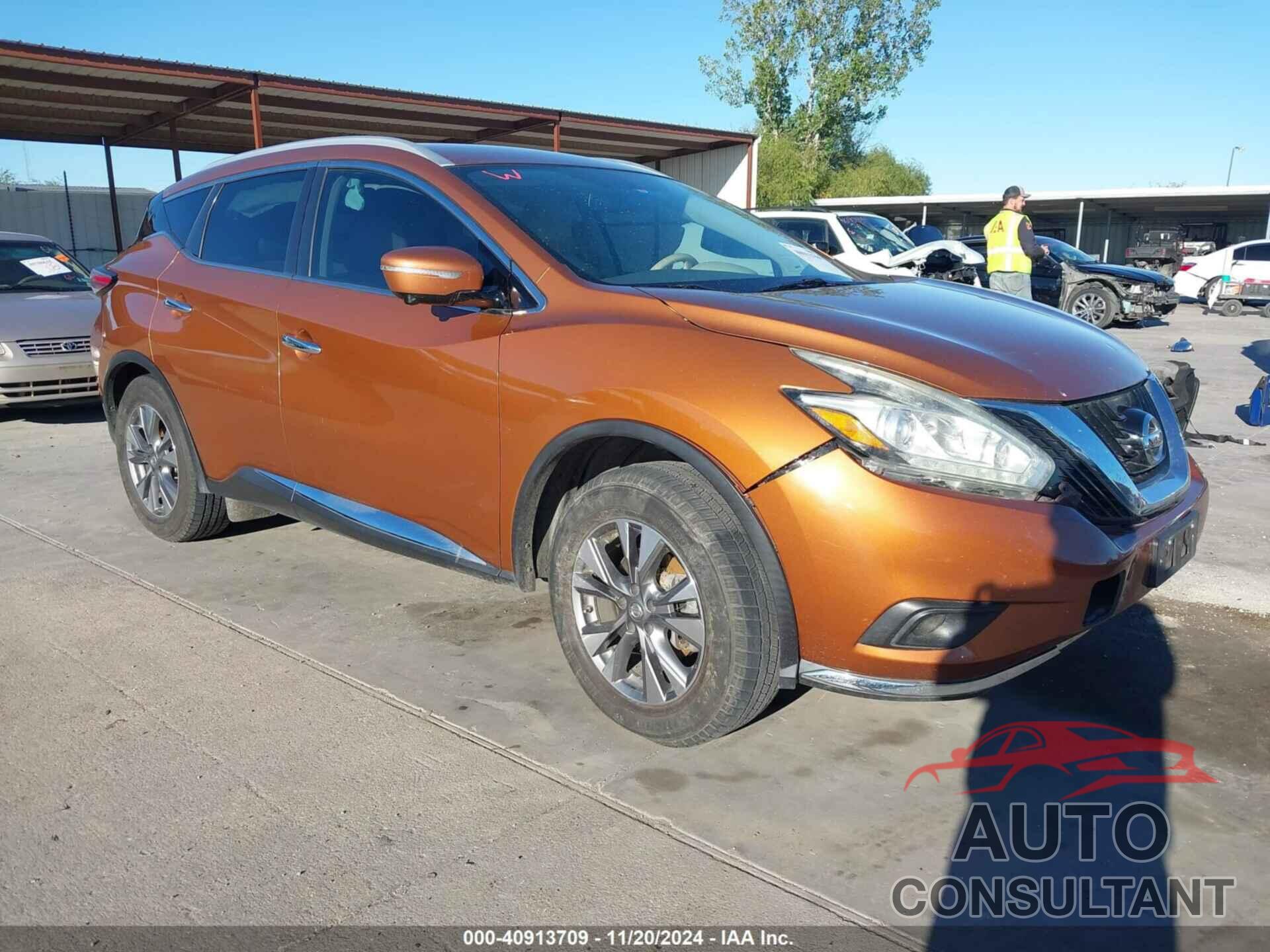NISSAN MURANO 2015 - 5N1AZ2MG6FN260648