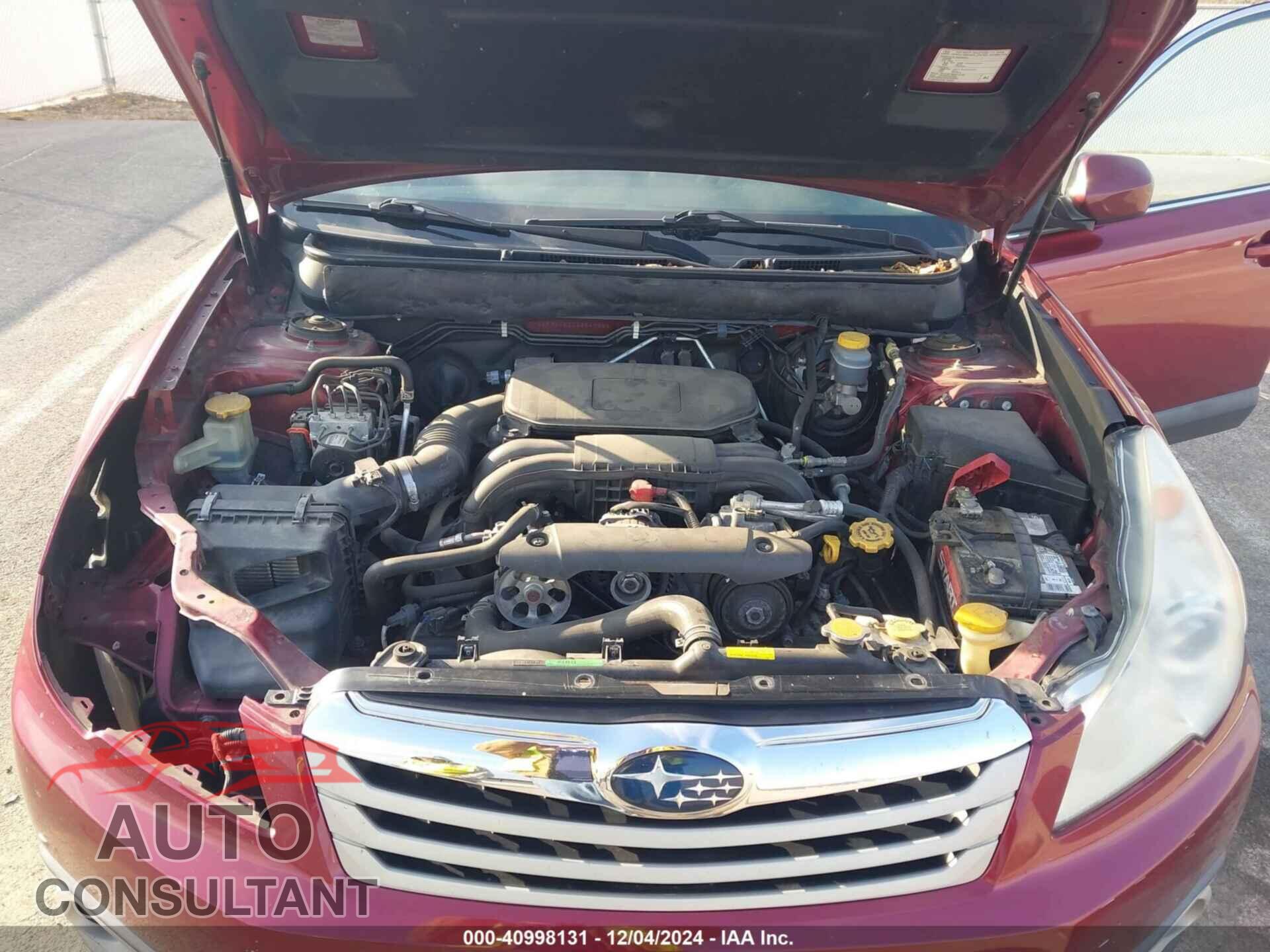 SUBARU OUTBACK 2012 - 4S4BRCCCXC3294768